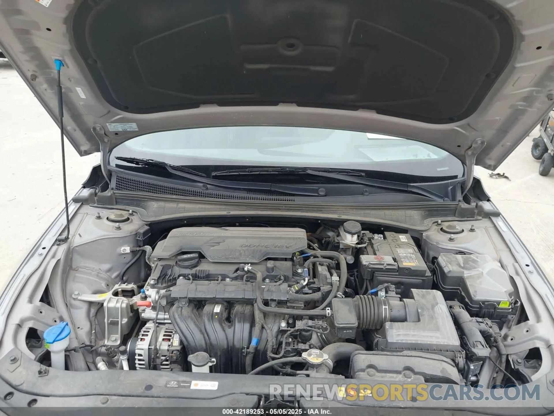 10 fotografías del automóvil dañado KMHLS4DGXRU717514 HYUNDAI ELANTRA 2024