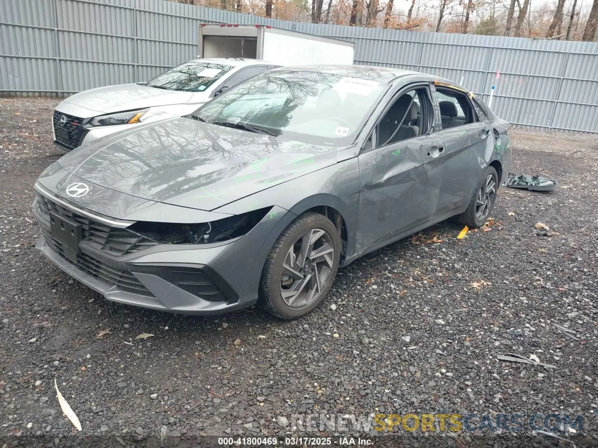 2 fotografías del automóvil dañado KMHLS4DGXRU809075 HYUNDAI ELANTRA 2024