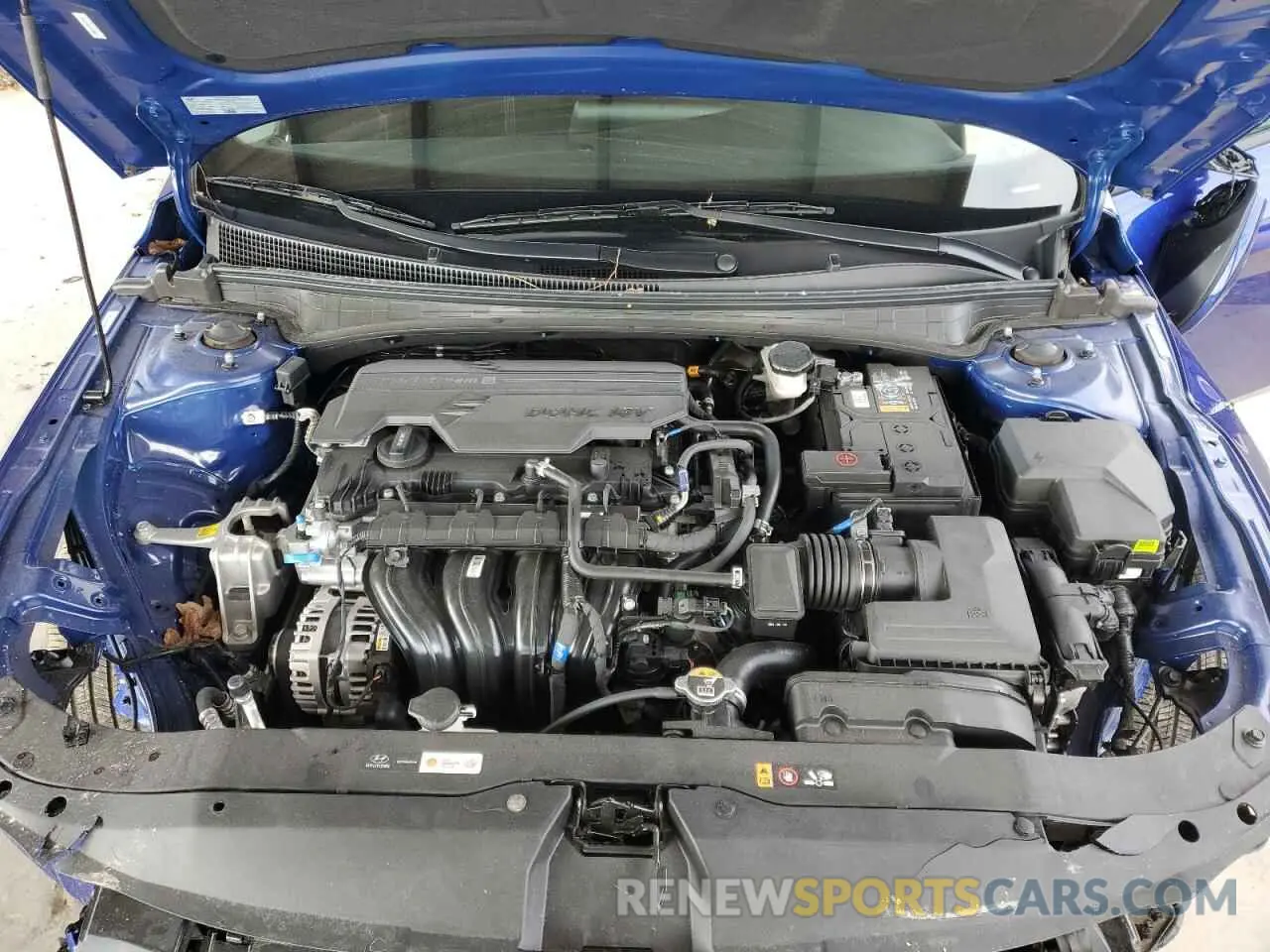 10 fotografías del automóvil dañado KMHLL4DG0SU882863 HYUNDAI ELANTRA 2025
