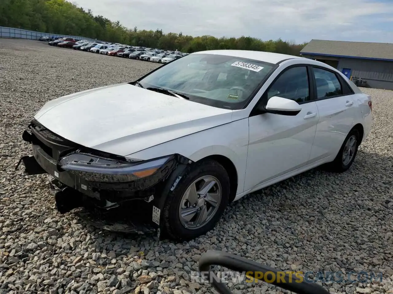 1 fotografías del automóvil dañado KMHLL4DG0SU898271 HYUNDAI ELANTRA 2025