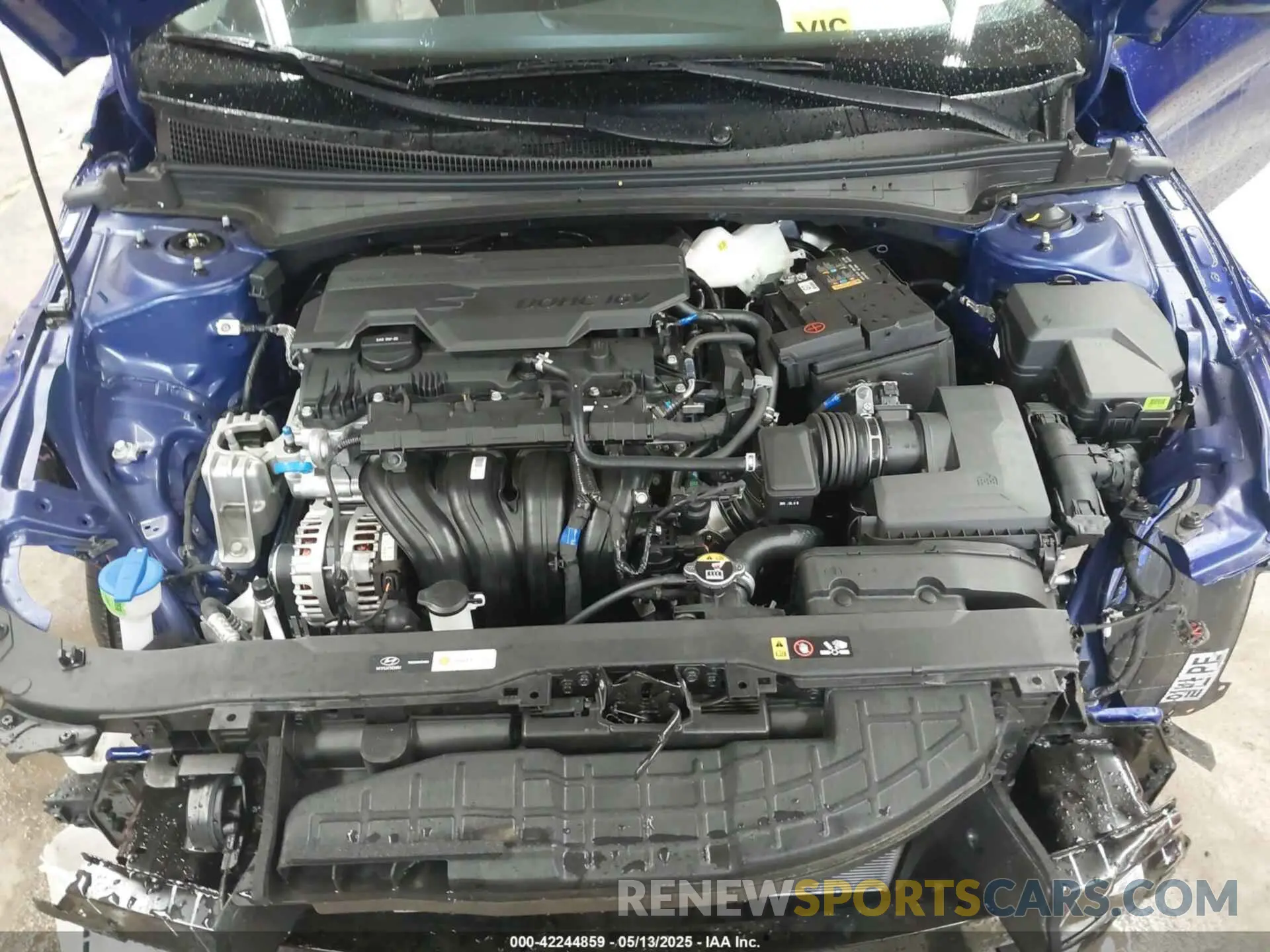 10 fotografías del automóvil dañado KMHLL4DG0SU955293 HYUNDAI ELANTRA 2025