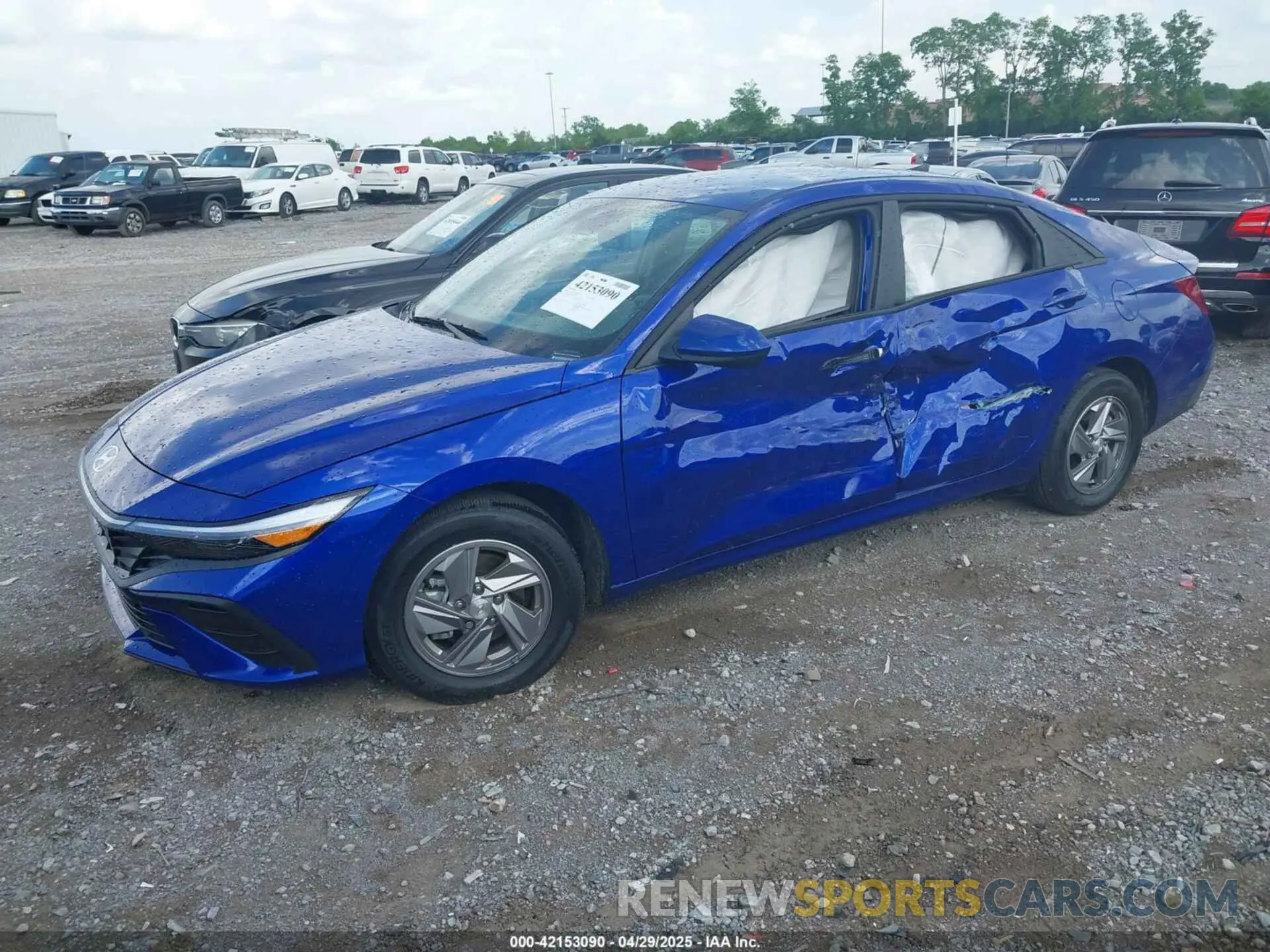 2 fotografías del automóvil dañado KMHLL4DG1SU859513 HYUNDAI ELANTRA 2025