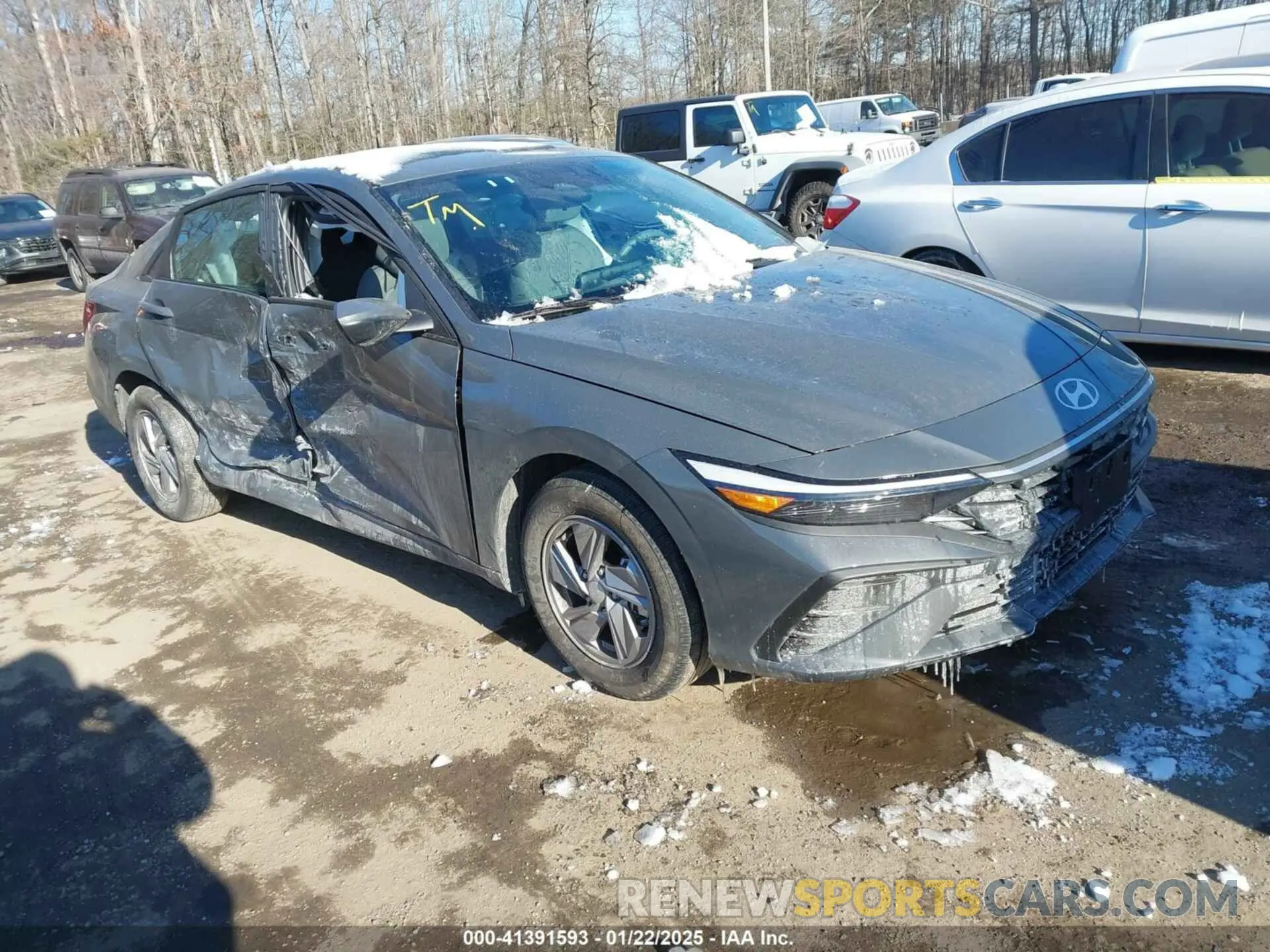 1 fotografías del automóvil dañado KMHLL4DG2SU888583 HYUNDAI ELANTRA 2025