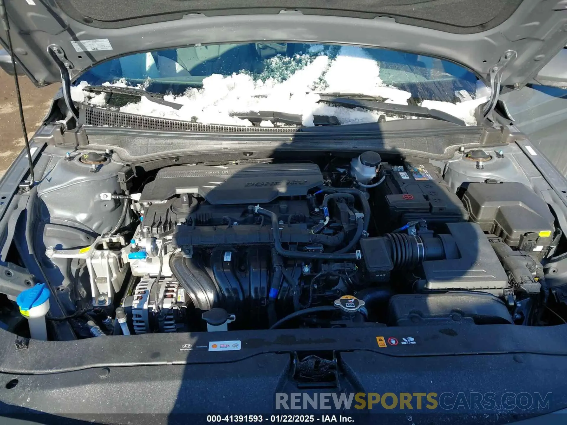 10 fotografías del automóvil dañado KMHLL4DG2SU888583 HYUNDAI ELANTRA 2025