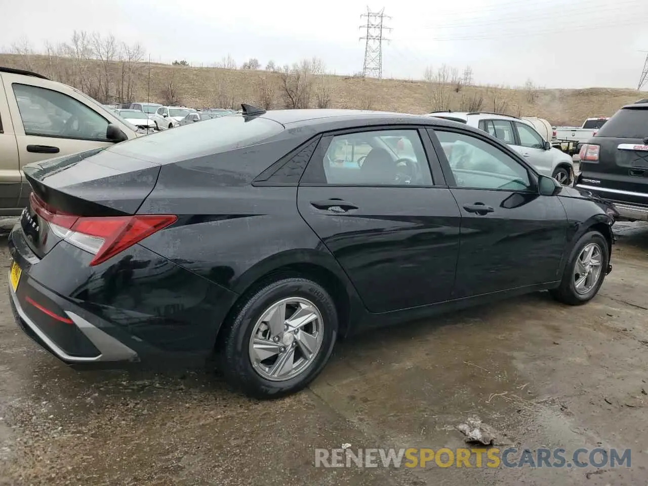 3 fotografías del automóvil dañado KMHLL4DG3SU888690 HYUNDAI ELANTRA 2025