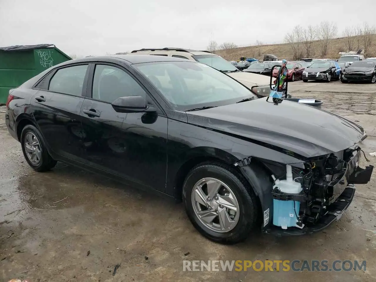 4 fotografías del automóvil dañado KMHLL4DG3SU888690 HYUNDAI ELANTRA 2025