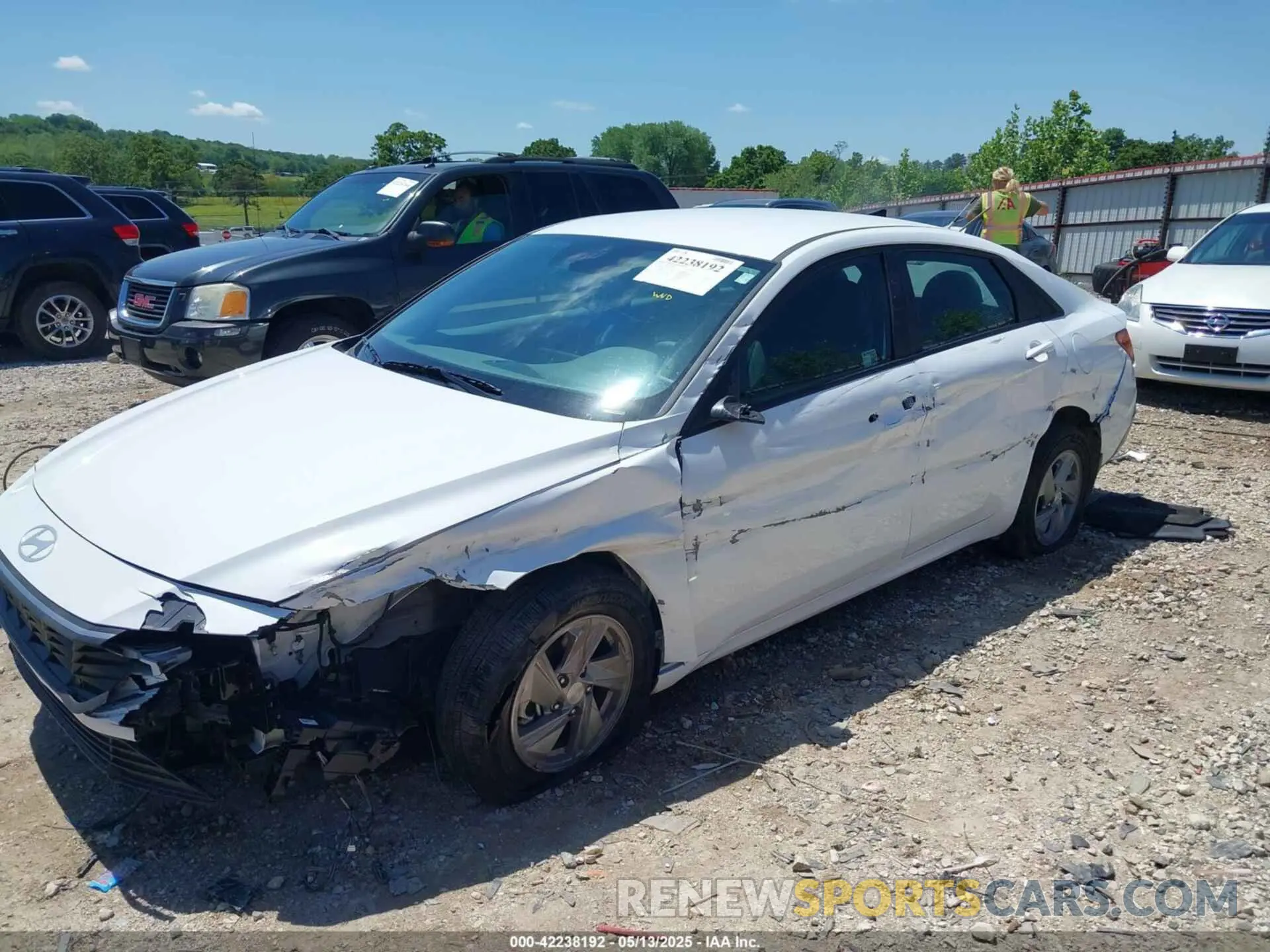6 fotografías del automóvil dañado KMHLL4DG4SU876113 HYUNDAI ELANTRA 2025