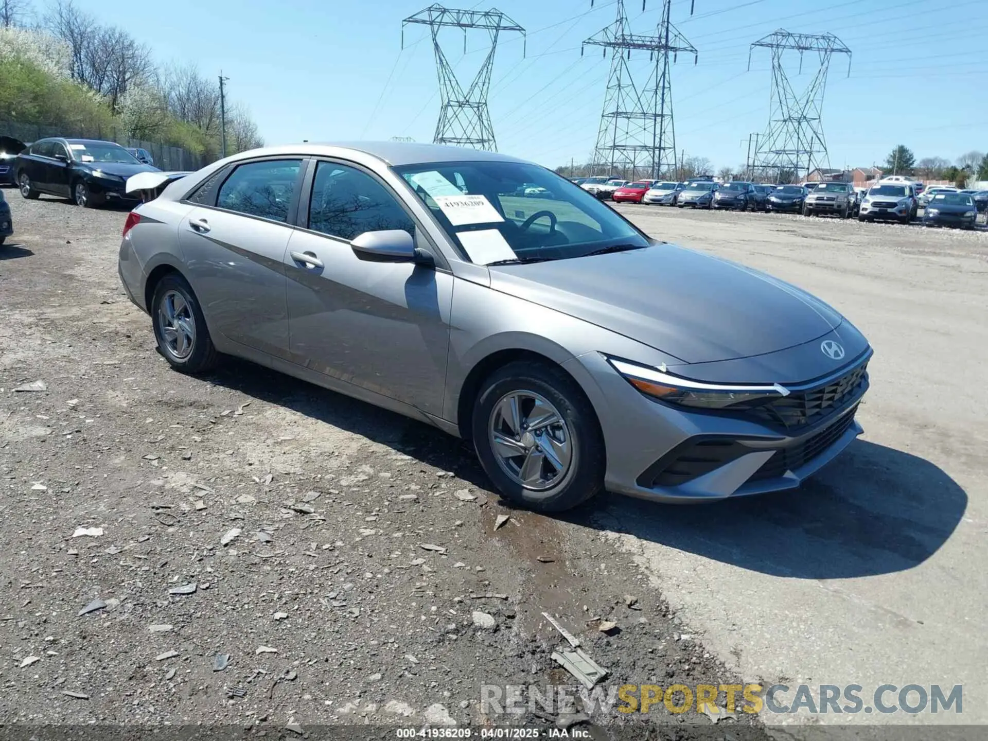 1 fotografías del automóvil dañado KMHLL4DG4SU897222 HYUNDAI ELANTRA 2025
