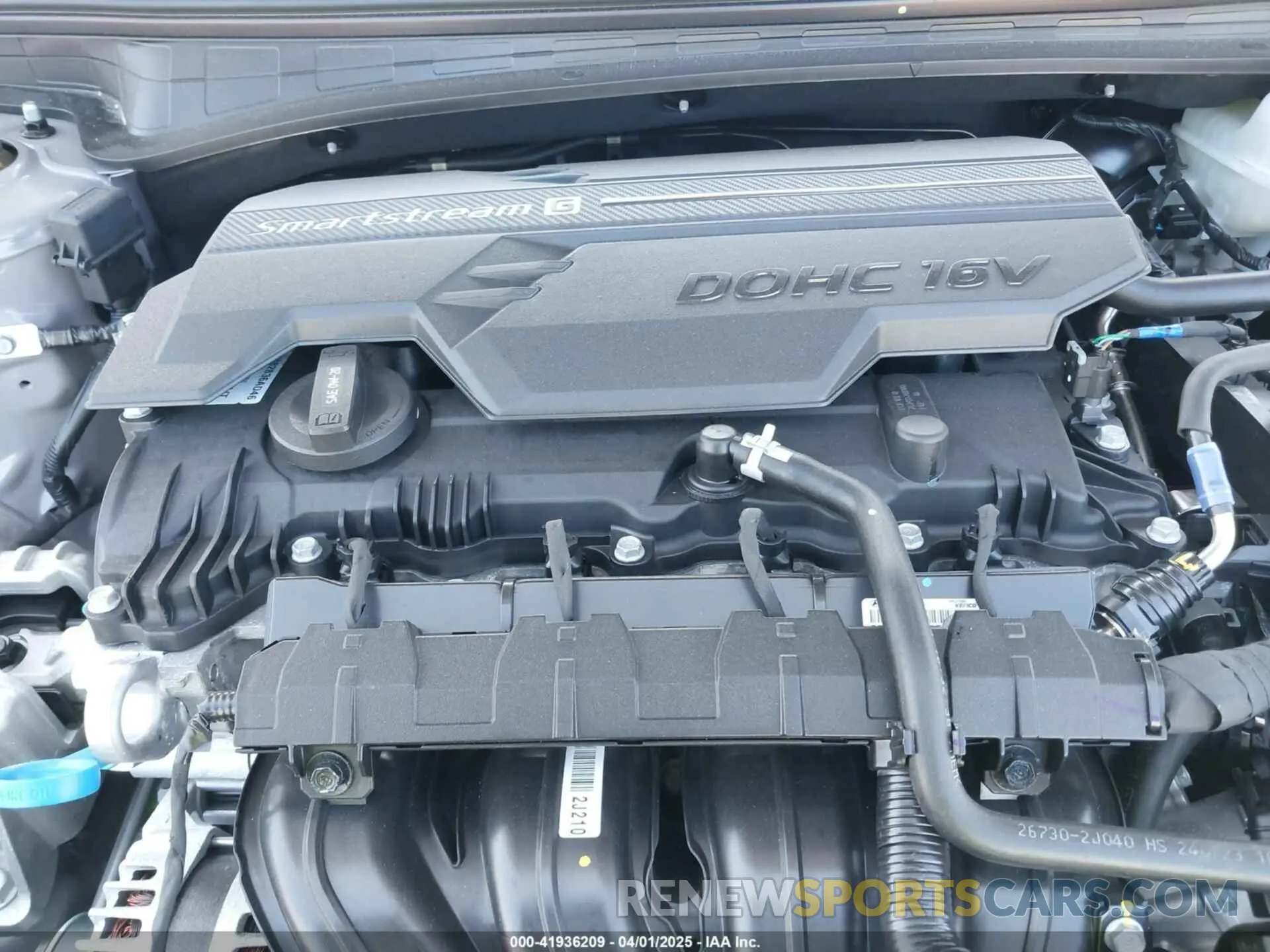 10 fotografías del automóvil dañado KMHLL4DG4SU897222 HYUNDAI ELANTRA 2025