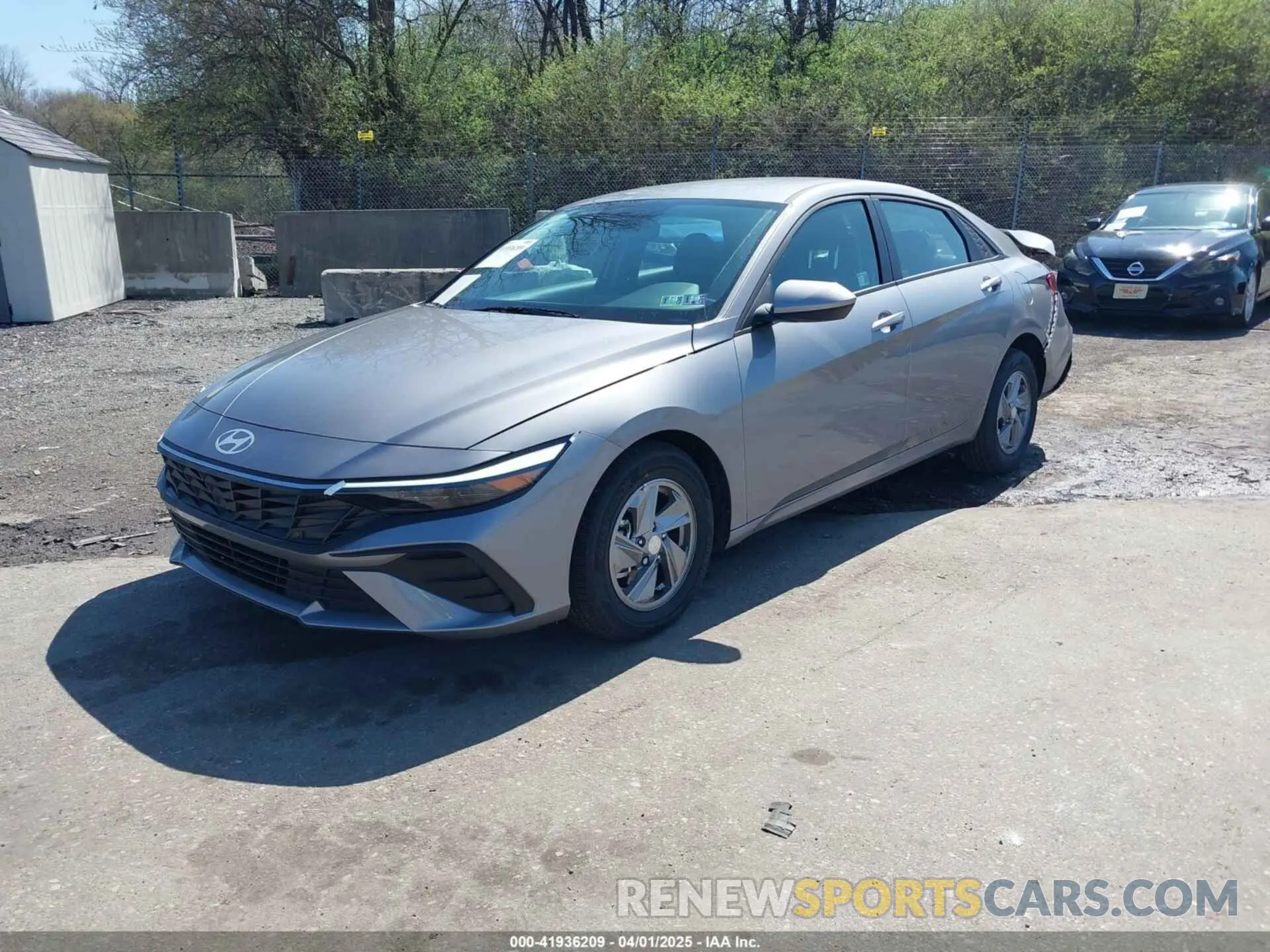 2 fotografías del automóvil dañado KMHLL4DG4SU897222 HYUNDAI ELANTRA 2025