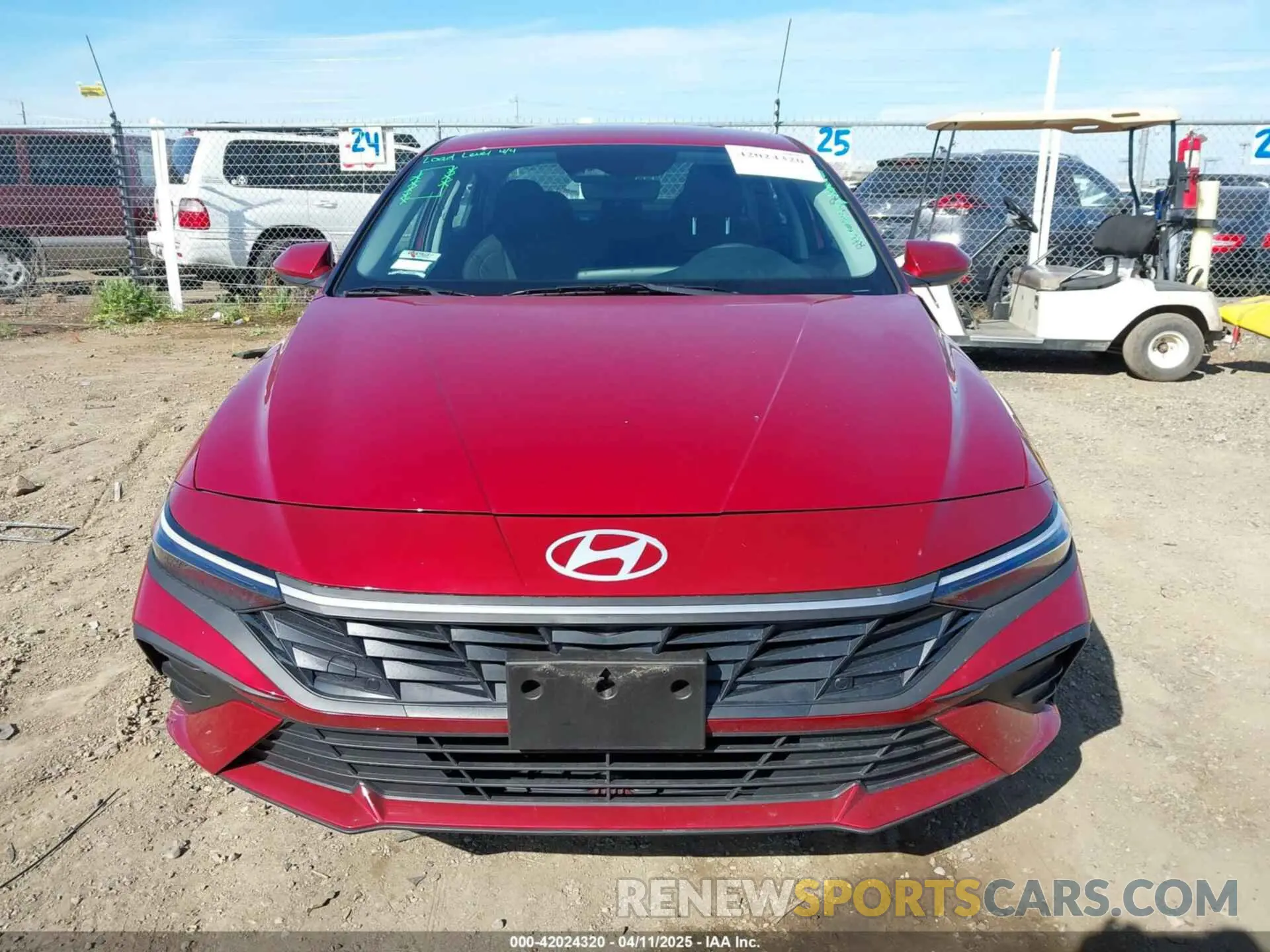 13 fotografías del automóvil dañado KMHLL4DG6SU864299 HYUNDAI ELANTRA 2025