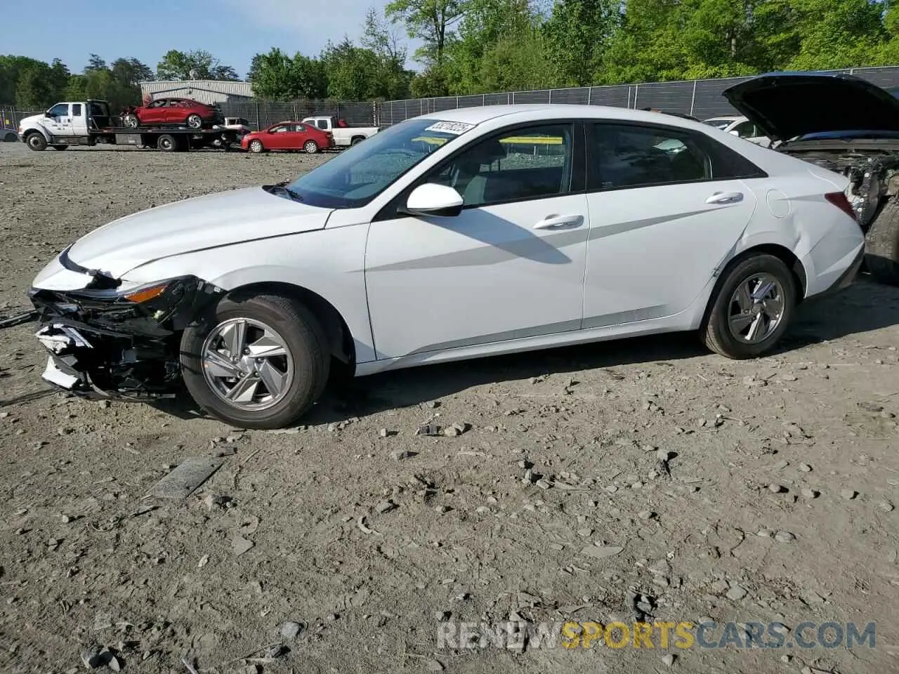 1 fotografías del automóvil dañado KMHLL4DG6SU977847 HYUNDAI ELANTRA 2025