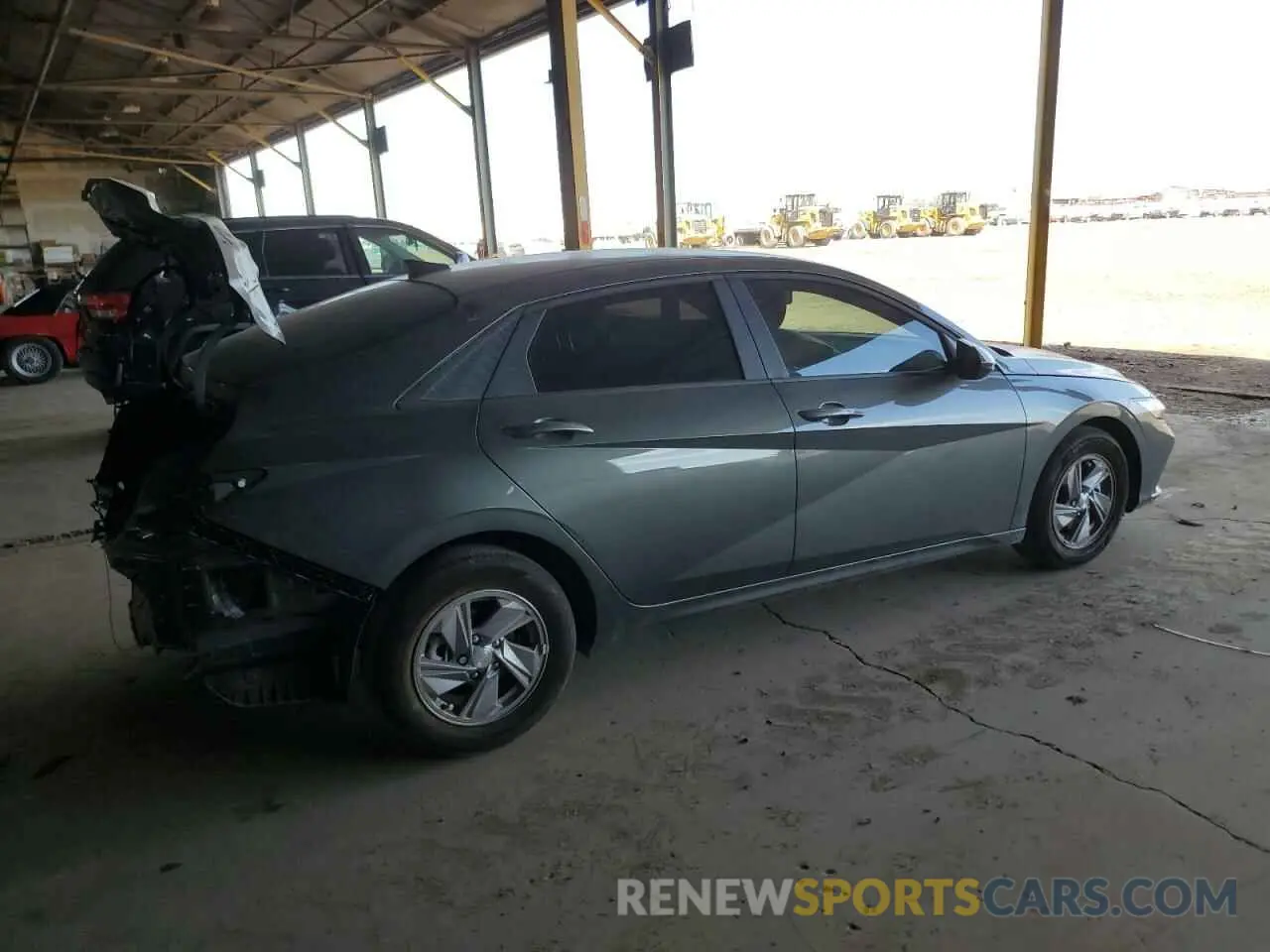 3 fotografías del automóvil dañado KMHLL4DG7SU870936 HYUNDAI ELANTRA 2025