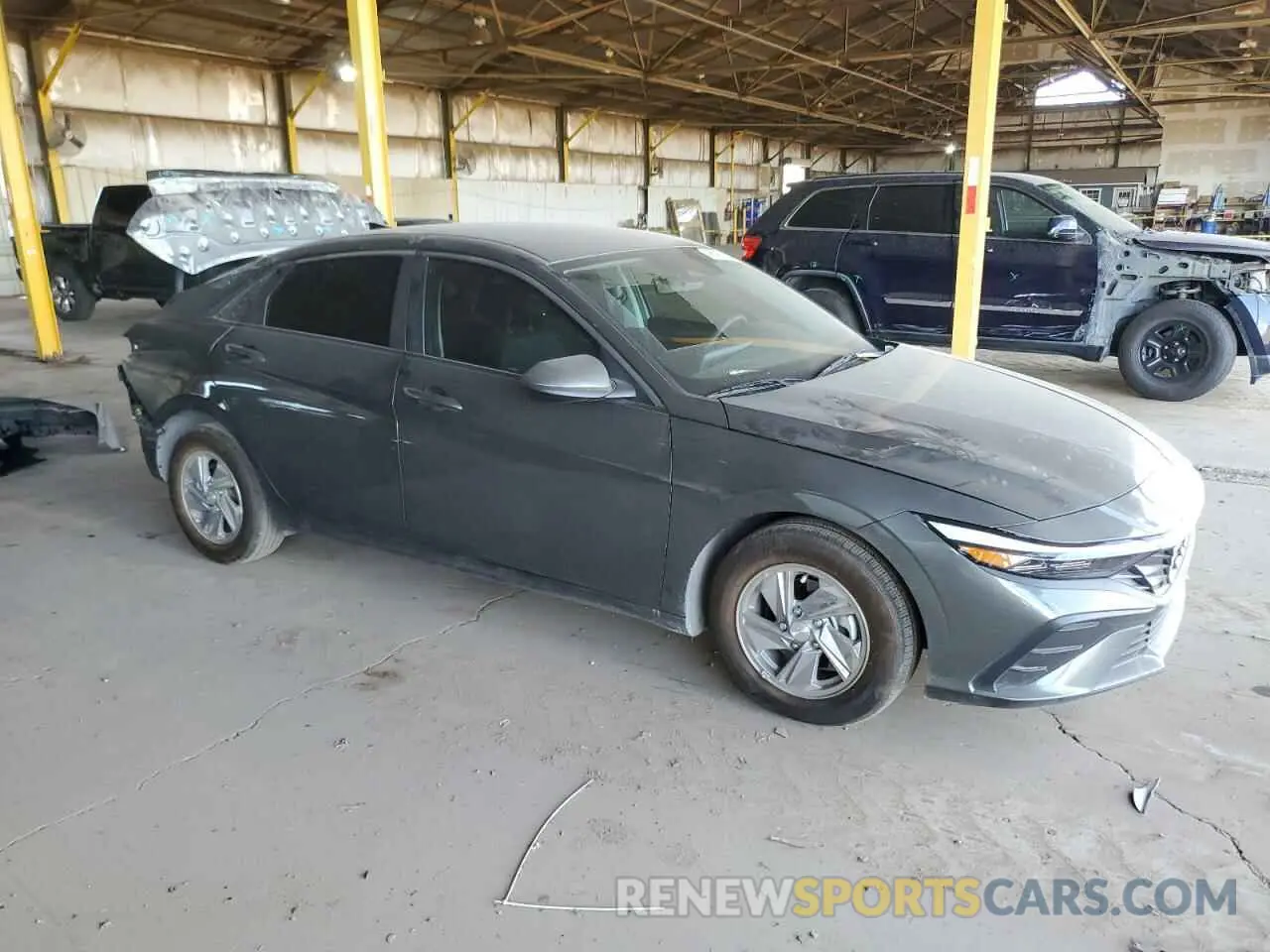 4 fotografías del automóvil dañado KMHLL4DG7SU870936 HYUNDAI ELANTRA 2025