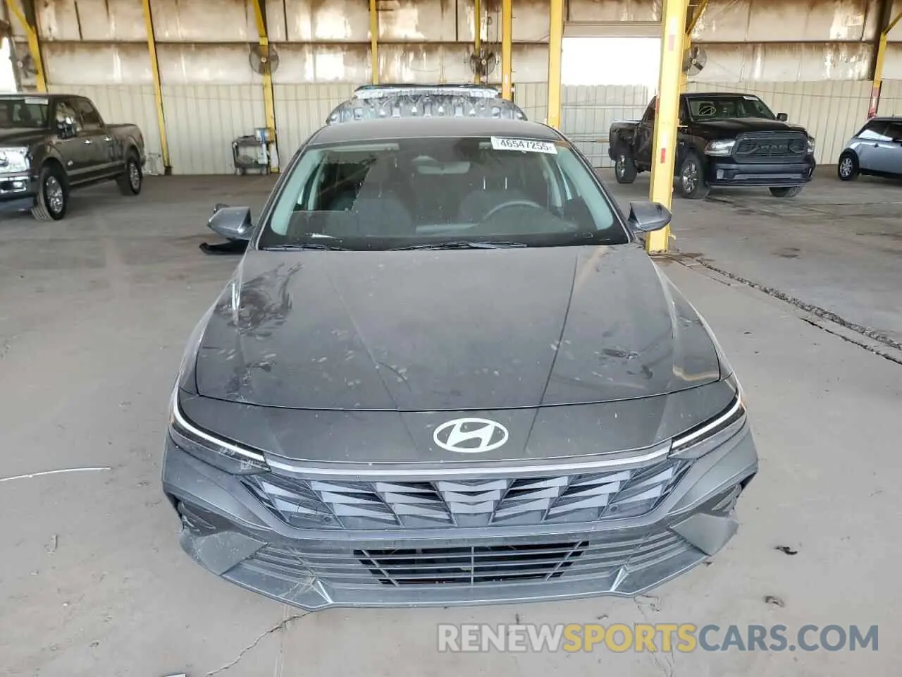 5 fotografías del automóvil dañado KMHLL4DG7SU870936 HYUNDAI ELANTRA 2025
