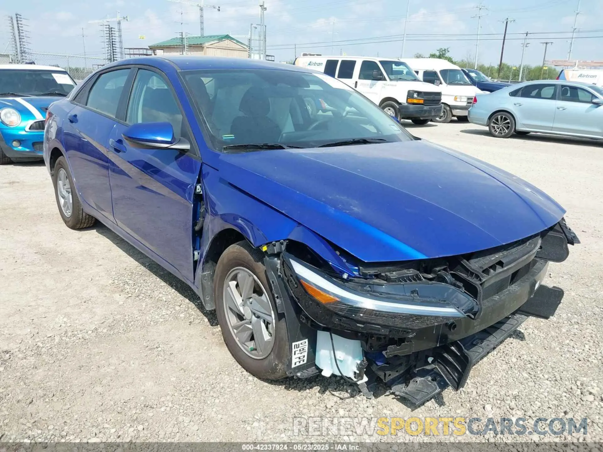 1 fotografías del automóvil dañado KMHLL4DG9SU979494 HYUNDAI ELANTRA 2025