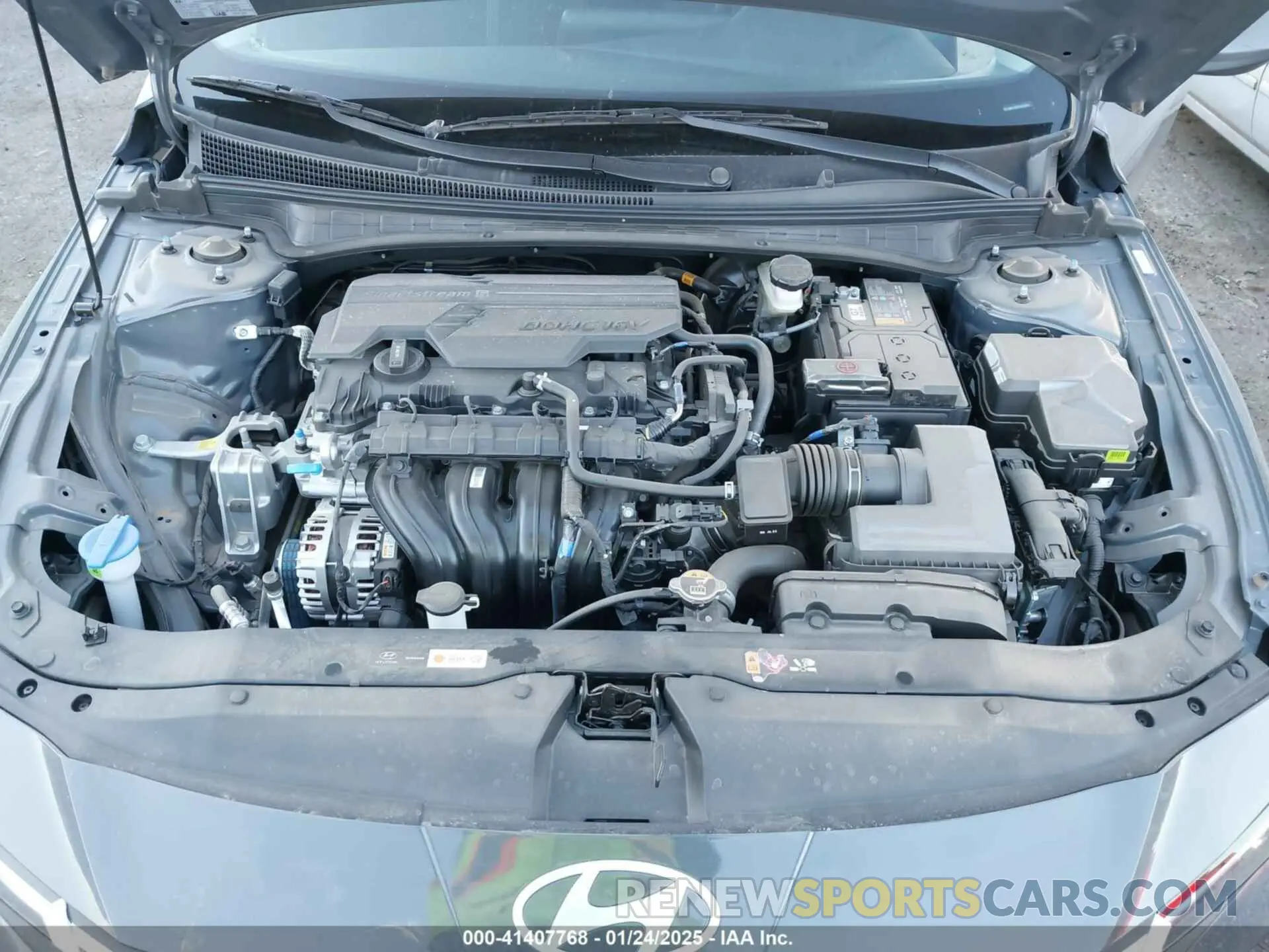 10 fotografías del automóvil dañado KMHLL4DGXSU918042 HYUNDAI ELANTRA 2025