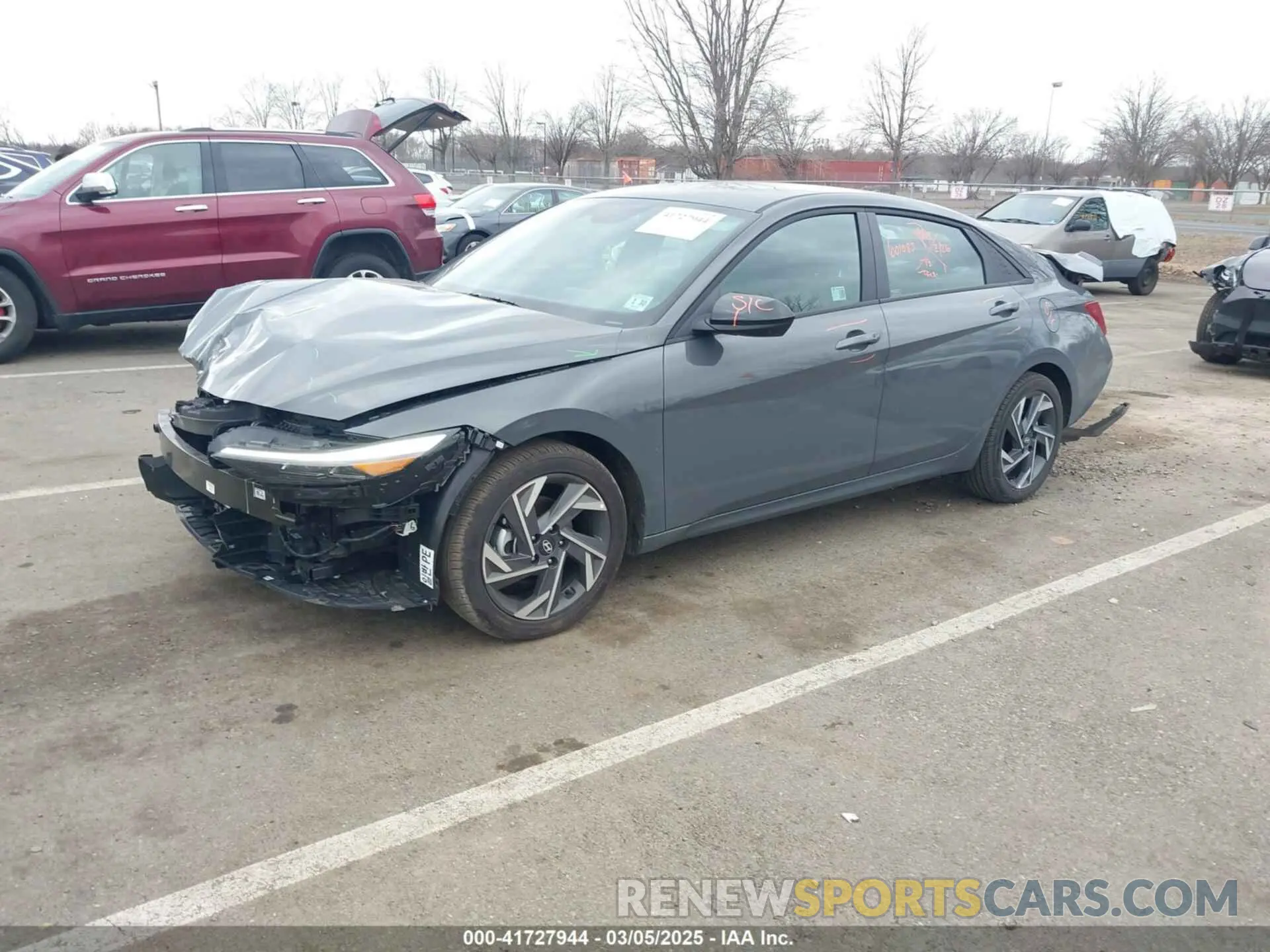 2 fotografías del automóvil dañado KMHLM4DG0SU900775 HYUNDAI ELANTRA 2025