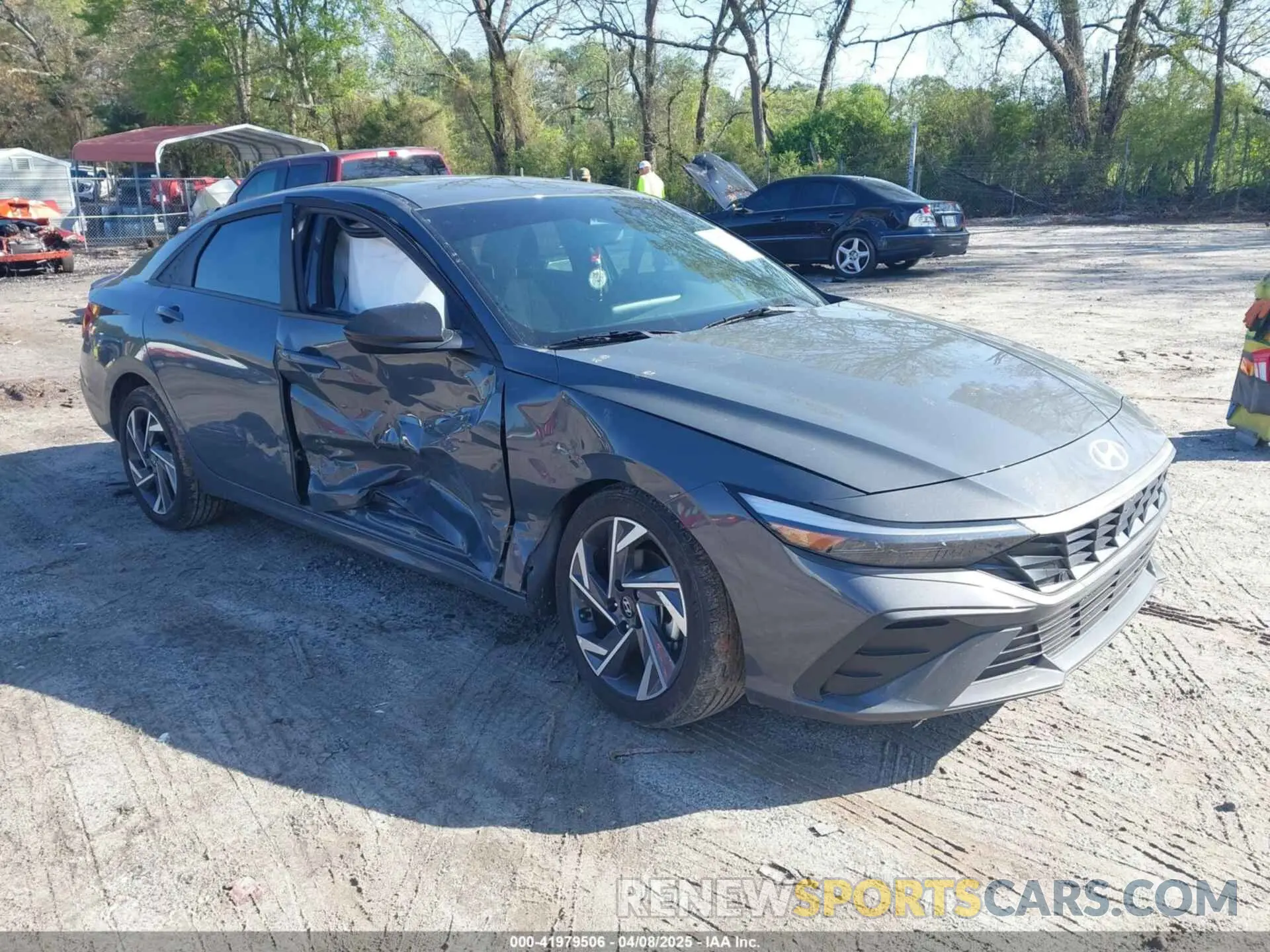 1 fotografías del automóvil dañado KMHLM4DG1SU872002 HYUNDAI ELANTRA 2025