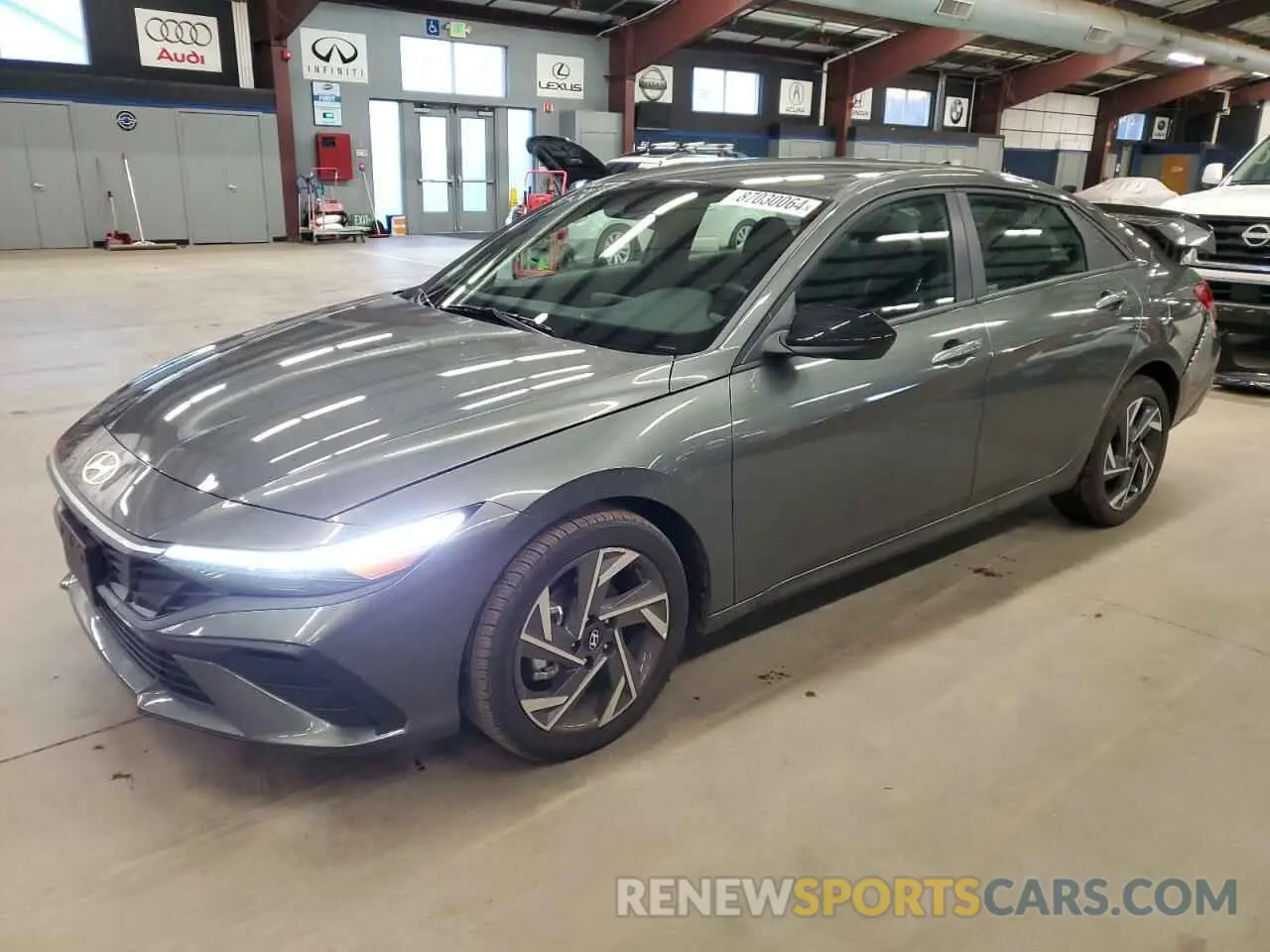 1 fotografías del automóvil dañado KMHLM4DG2SU873806 HYUNDAI ELANTRA 2025