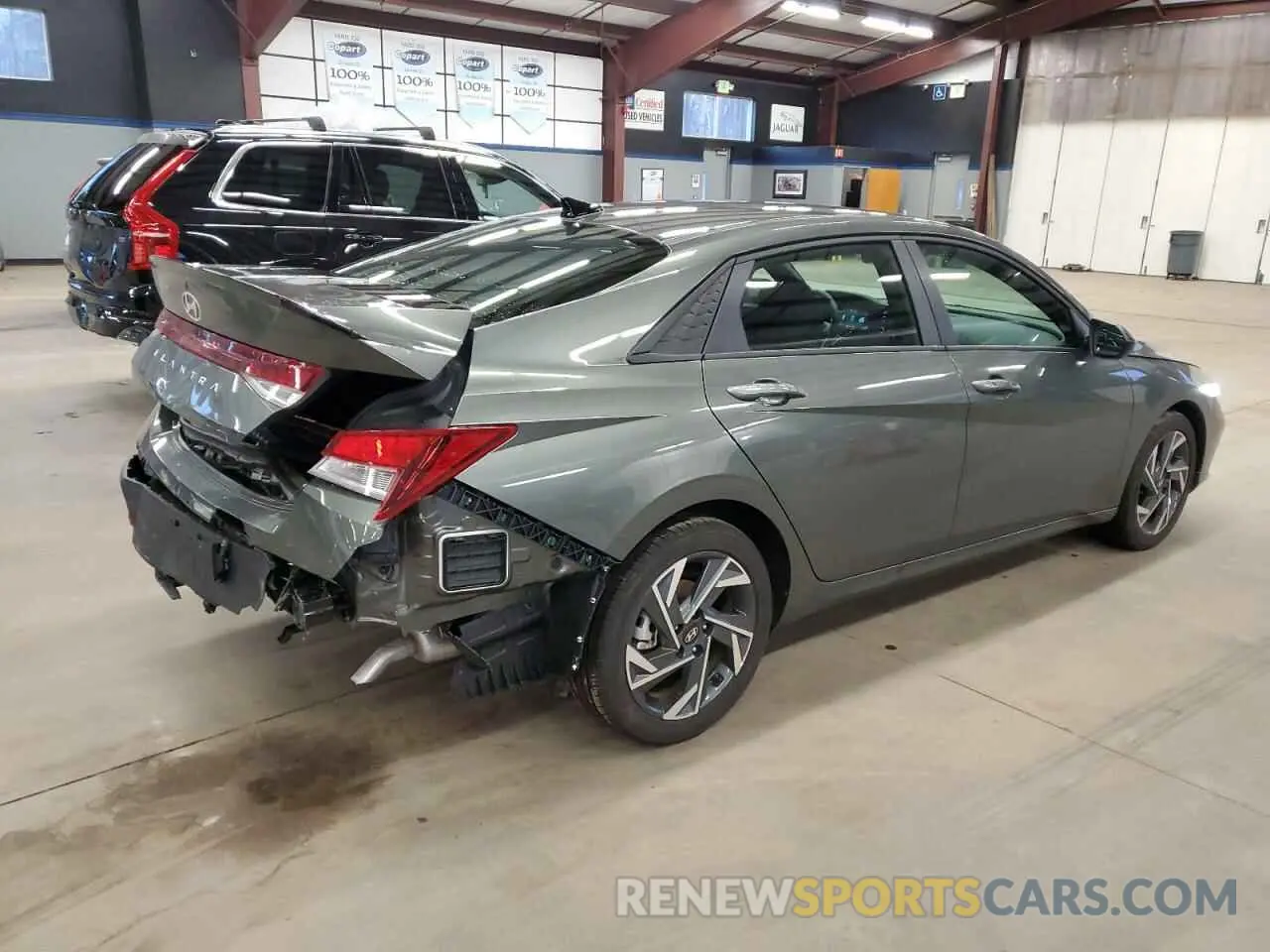 3 fotografías del automóvil dañado KMHLM4DG2SU873806 HYUNDAI ELANTRA 2025