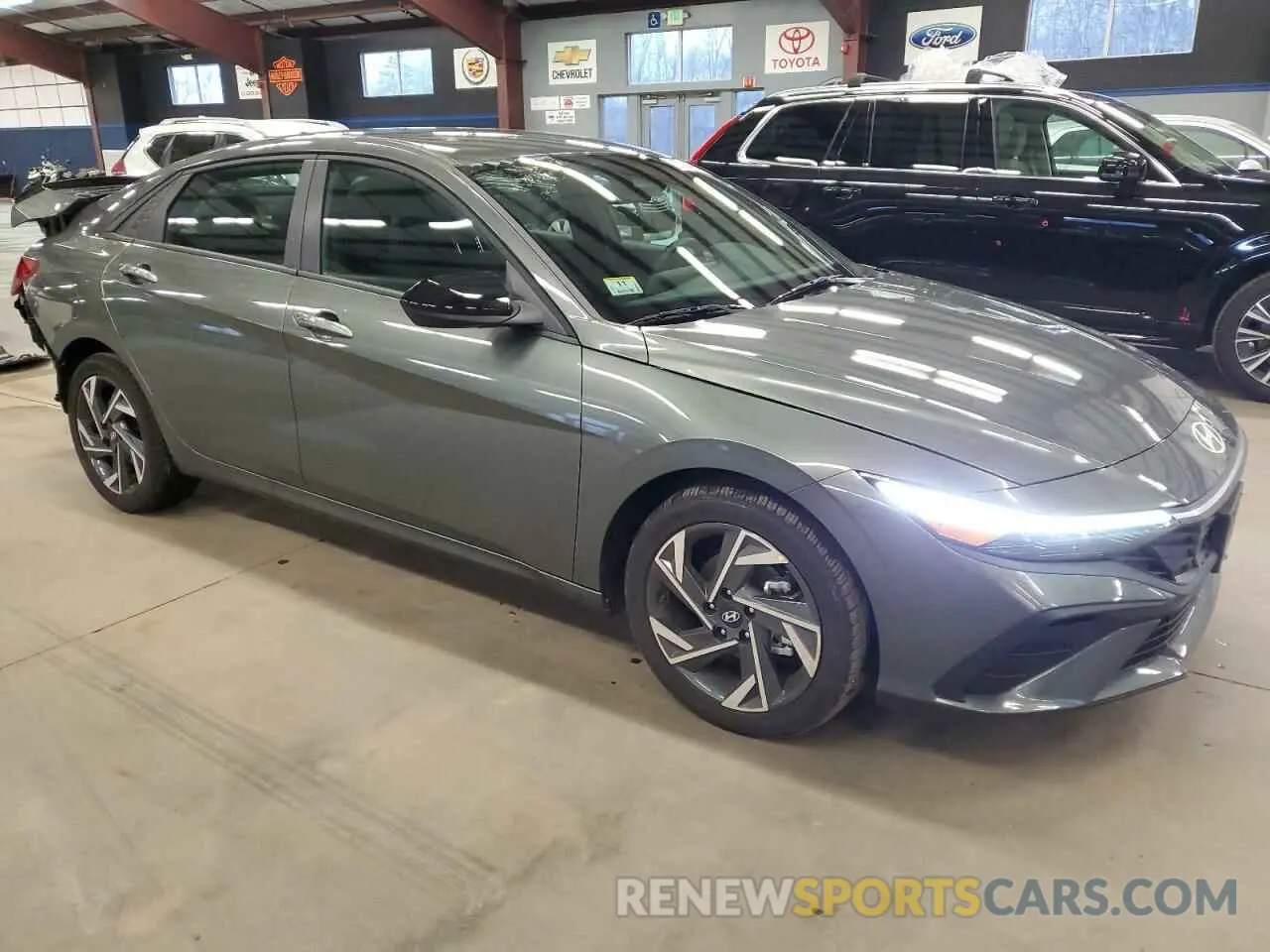 4 fotografías del automóvil dañado KMHLM4DG2SU873806 HYUNDAI ELANTRA 2025