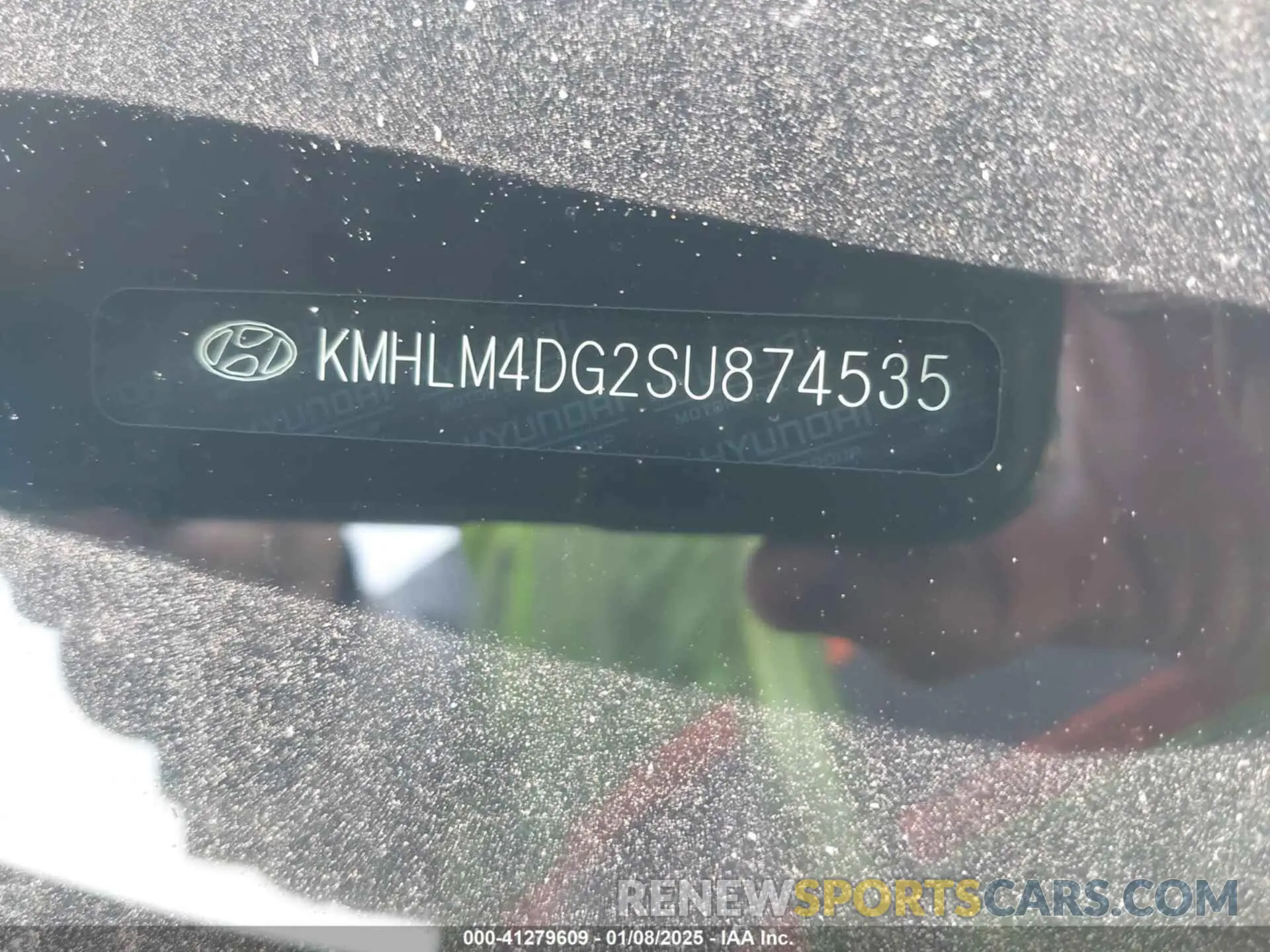9 fotografías del automóvil dañado KMHLM4DG2SU874535 HYUNDAI ELANTRA 2025