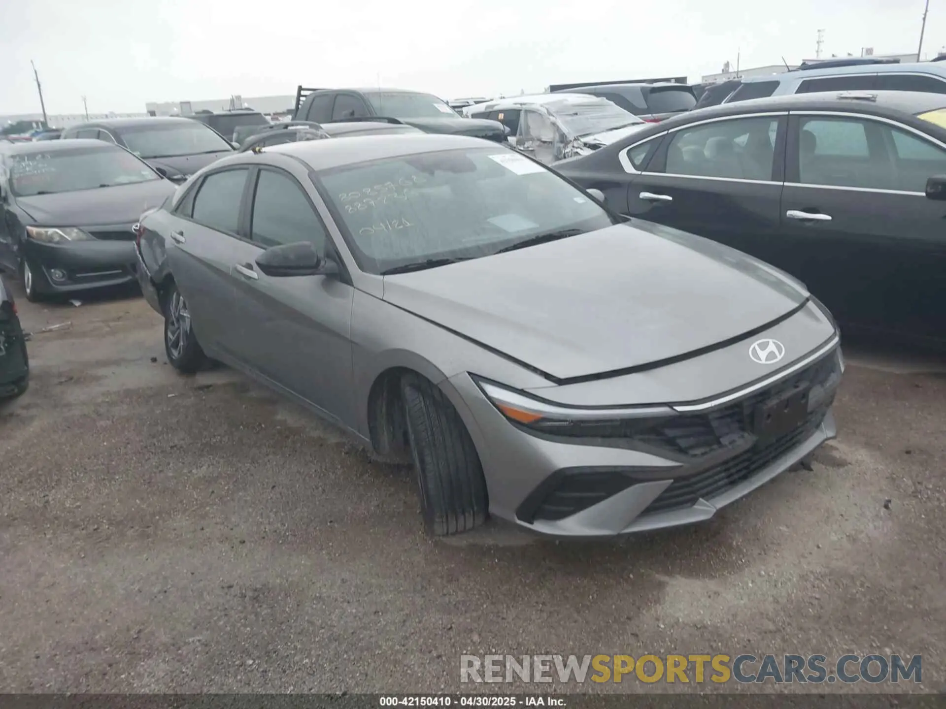 1 fotografías del automóvil dañado KMHLM4DG2SU887236 HYUNDAI ELANTRA 2025
