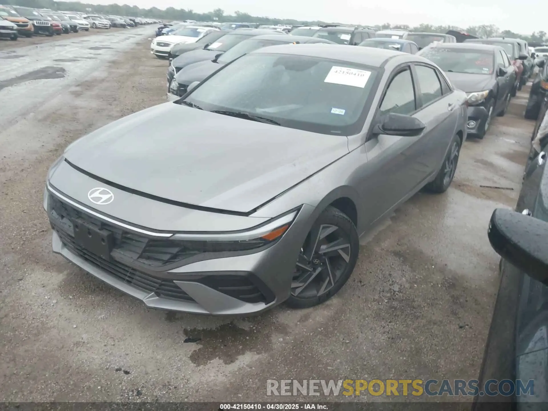 2 fotografías del automóvil dañado KMHLM4DG2SU887236 HYUNDAI ELANTRA 2025