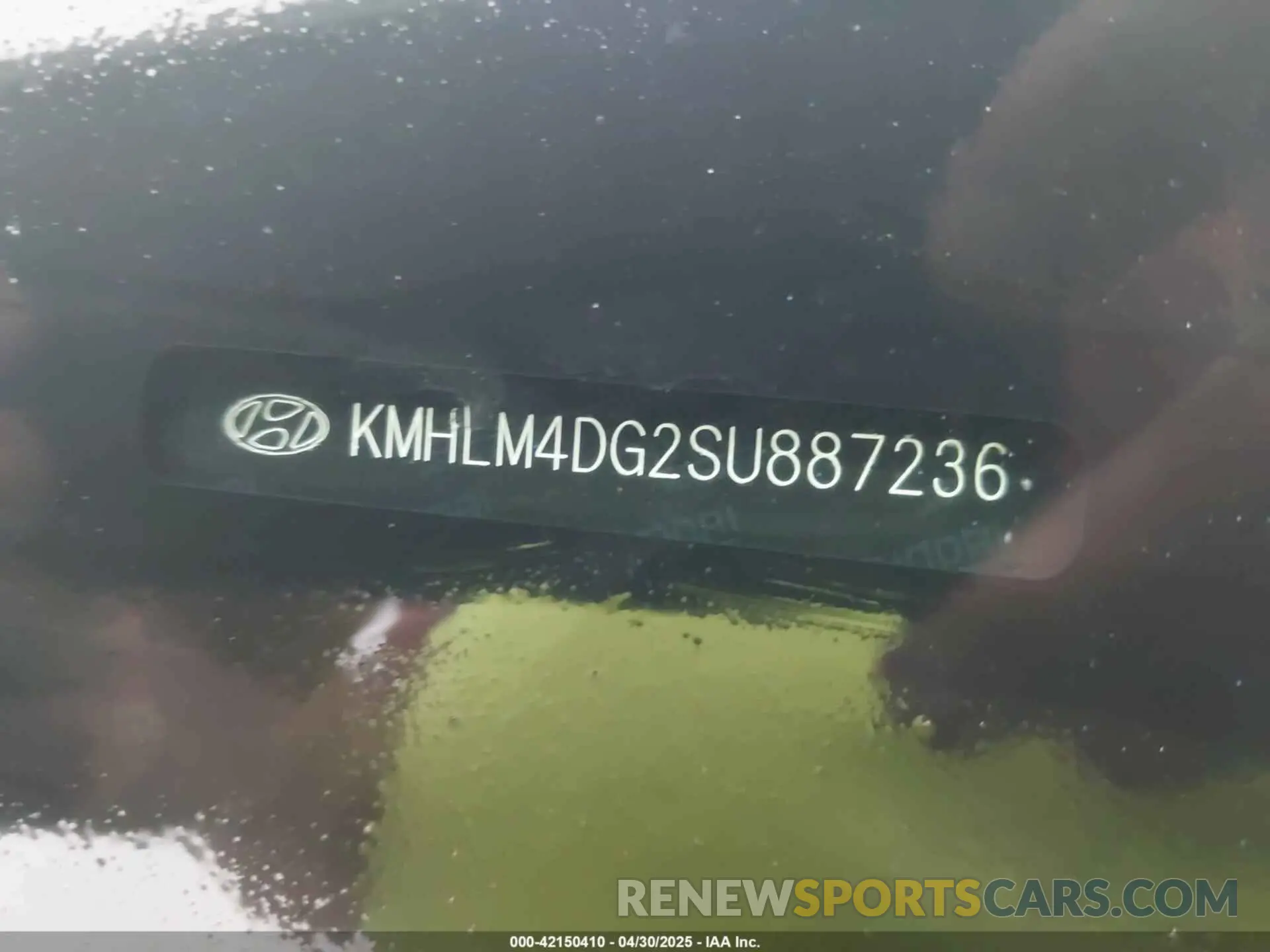 9 fotografías del automóvil dañado KMHLM4DG2SU887236 HYUNDAI ELANTRA 2025