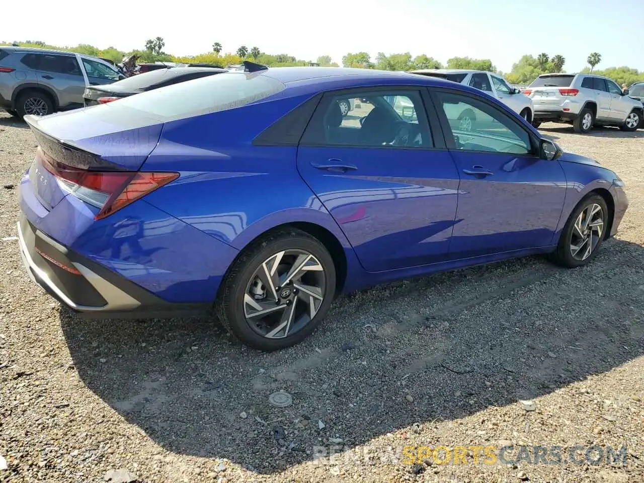 3 fotografías del automóvil dañado KMHLM4DG2SU901961 HYUNDAI ELANTRA 2025