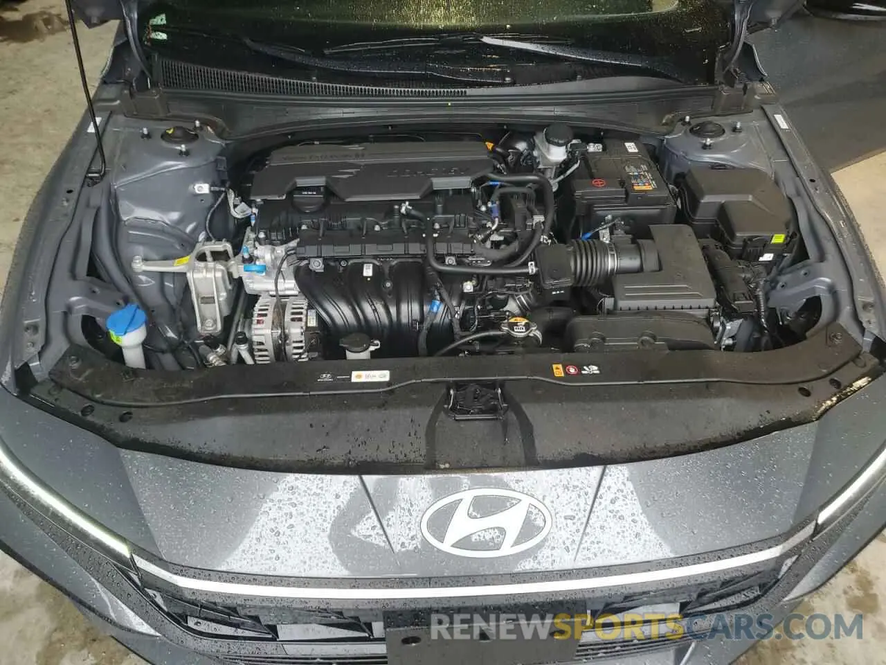 11 fotografías del automóvil dañado KMHLM4DG2SU914371 HYUNDAI ELANTRA 2025