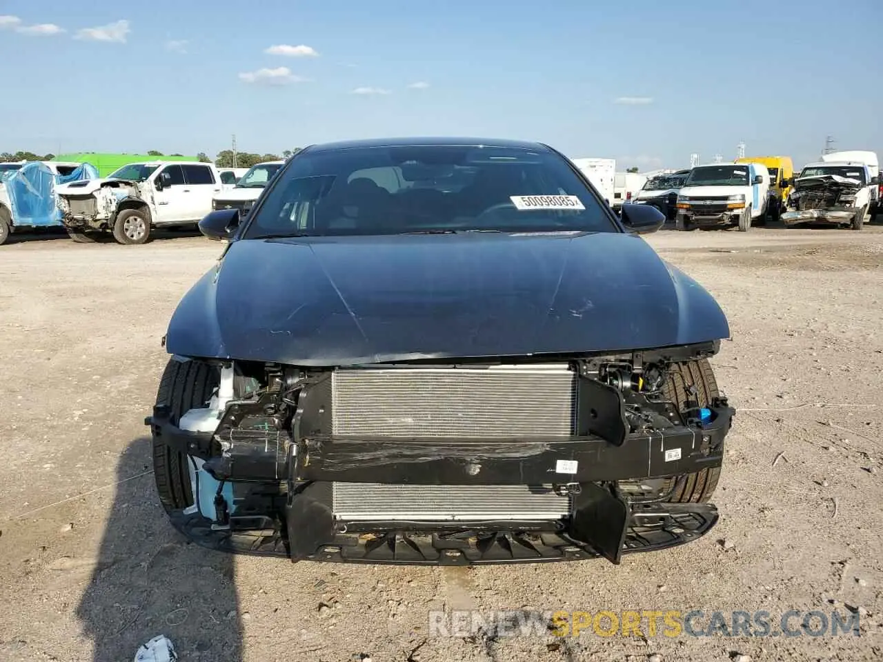 5 fotografías del automóvil dañado KMHLM4DG2SU923636 HYUNDAI ELANTRA 2025