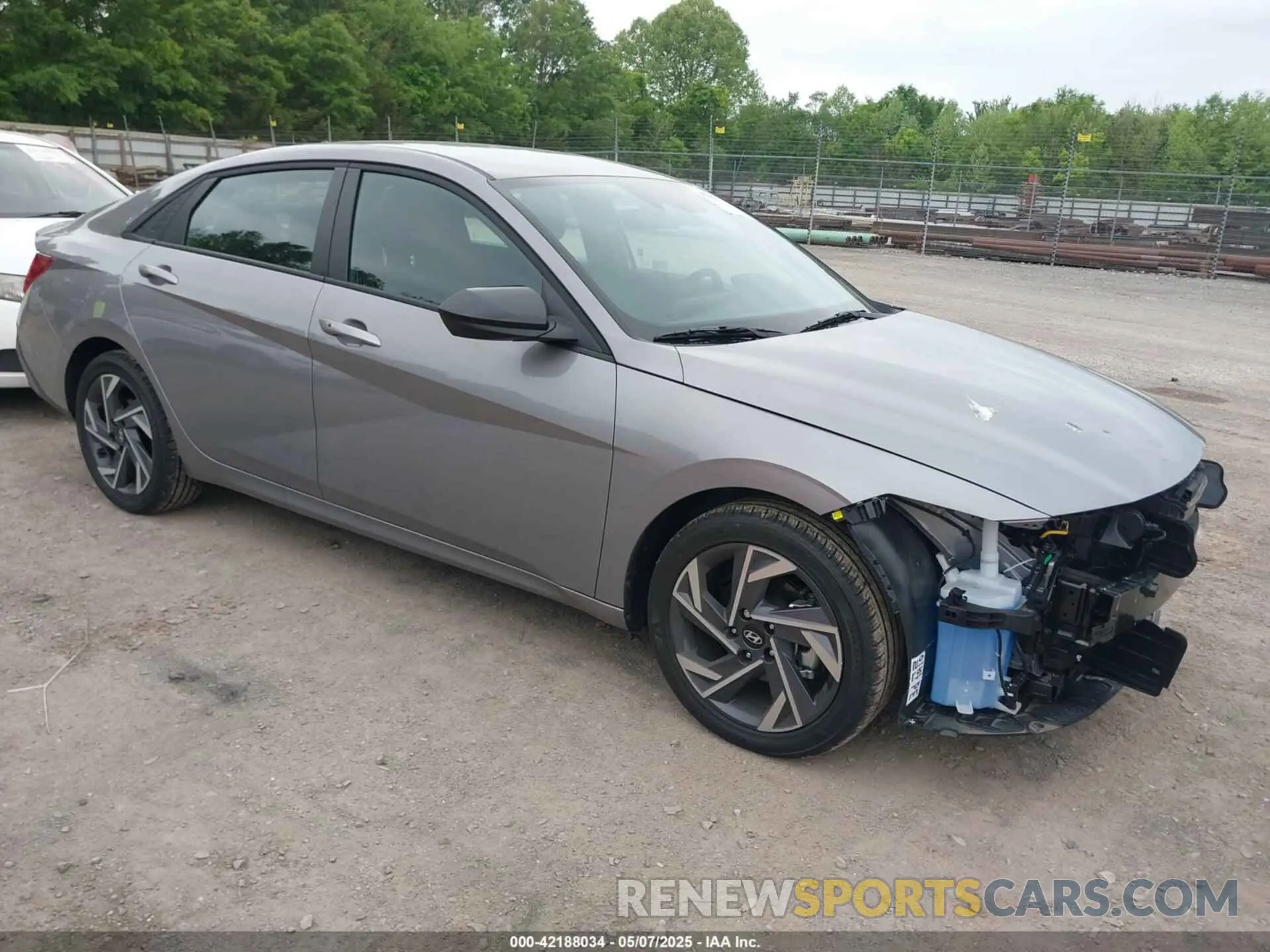 1 fotografías del automóvil dañado KMHLM4DG4SU905462 HYUNDAI ELANTRA 2025