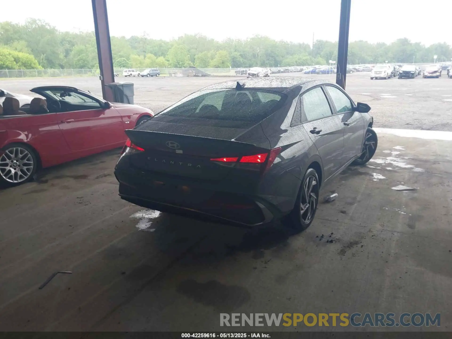 4 fotografías del automóvil dañado KMHLM4DG4SU914825 HYUNDAI ELANTRA 2025
