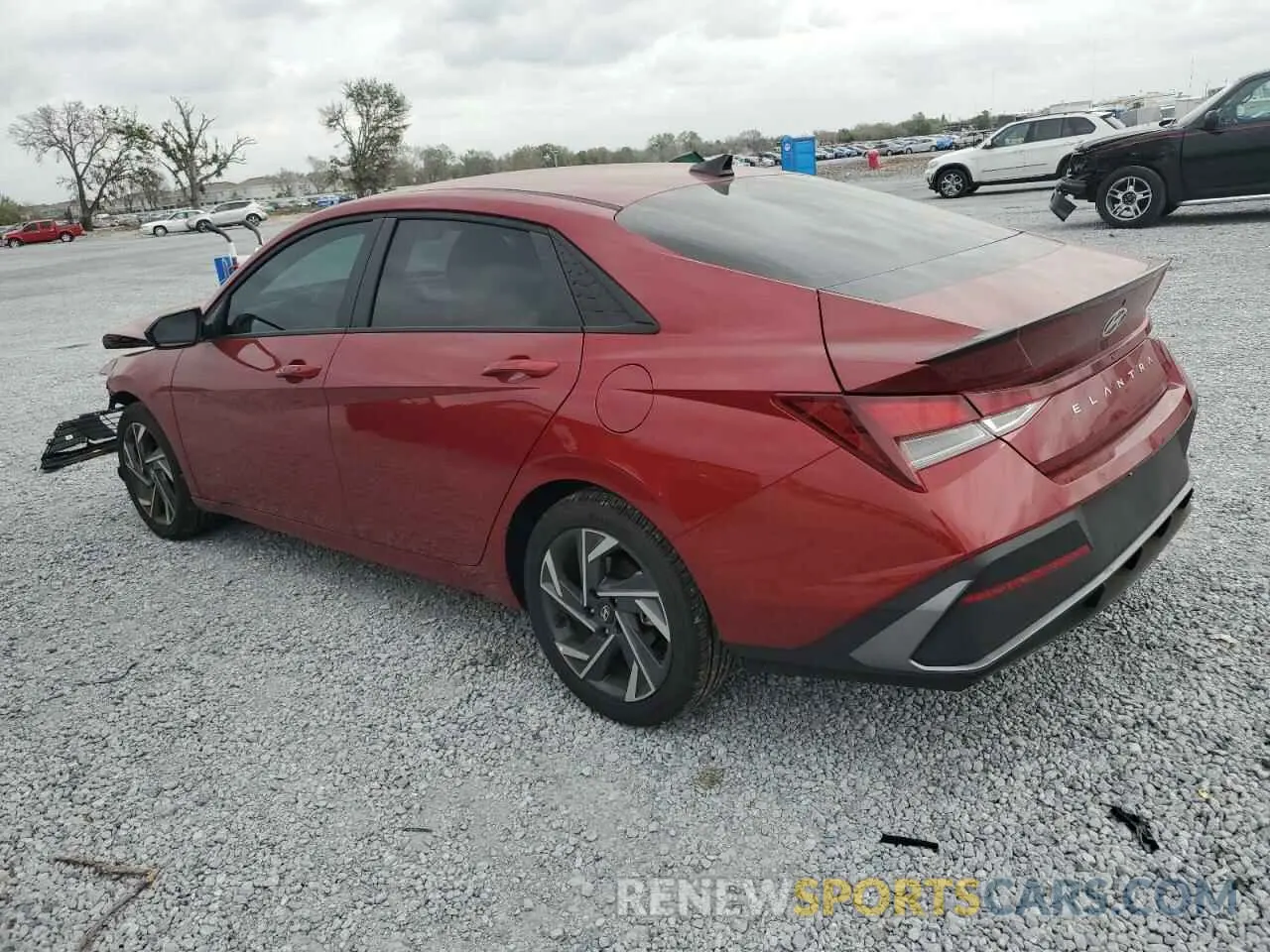 2 fotografías del automóvil dañado KMHLM4DG5SU896982 HYUNDAI ELANTRA 2025