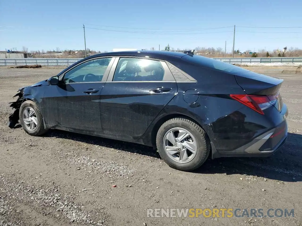 2 fotografías del automóvil dañado KMHLM4DG5SU900433 HYUNDAI ELANTRA 2025