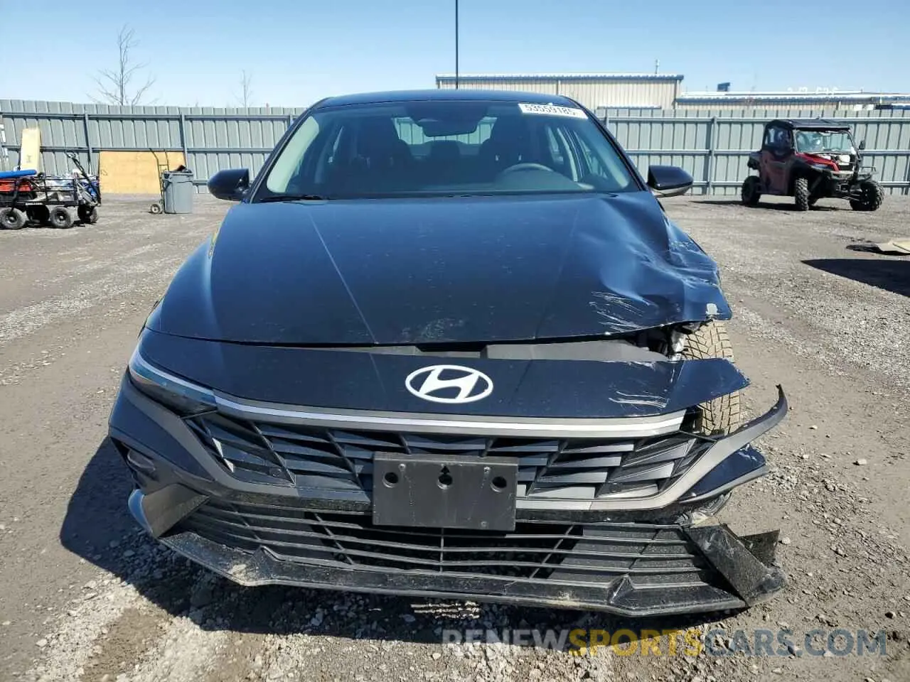 5 fotografías del automóvil dañado KMHLM4DG5SU900433 HYUNDAI ELANTRA 2025