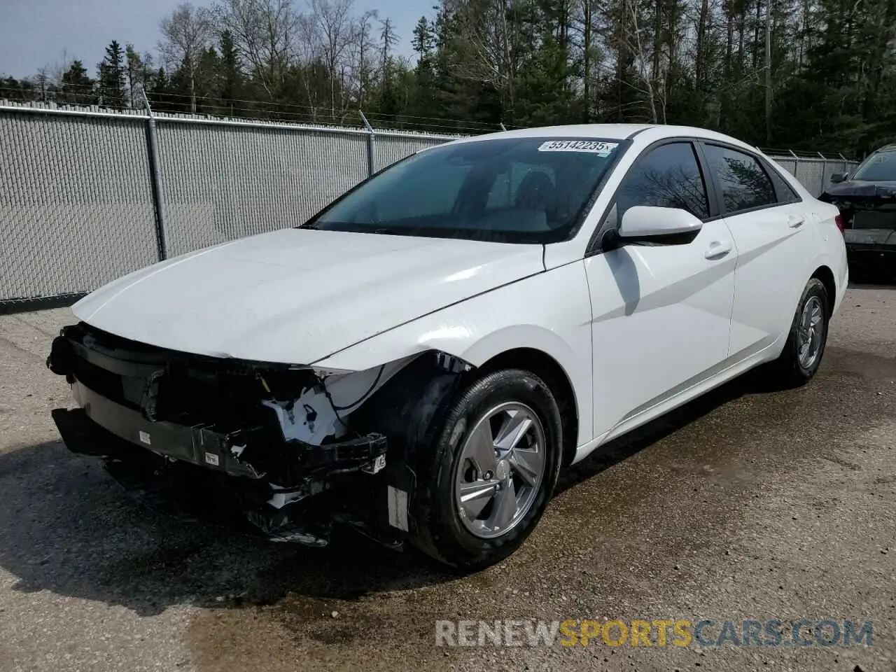 1 fotografías del automóvil dañado KMHLM4DG6SU861108 HYUNDAI ELANTRA 2025