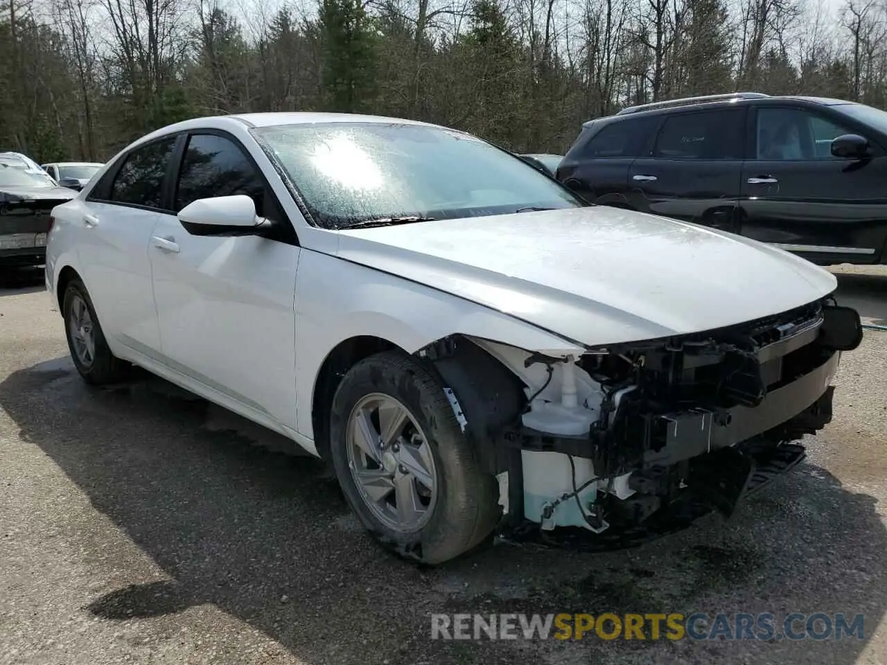 4 fotografías del automóvil dañado KMHLM4DG6SU861108 HYUNDAI ELANTRA 2025
