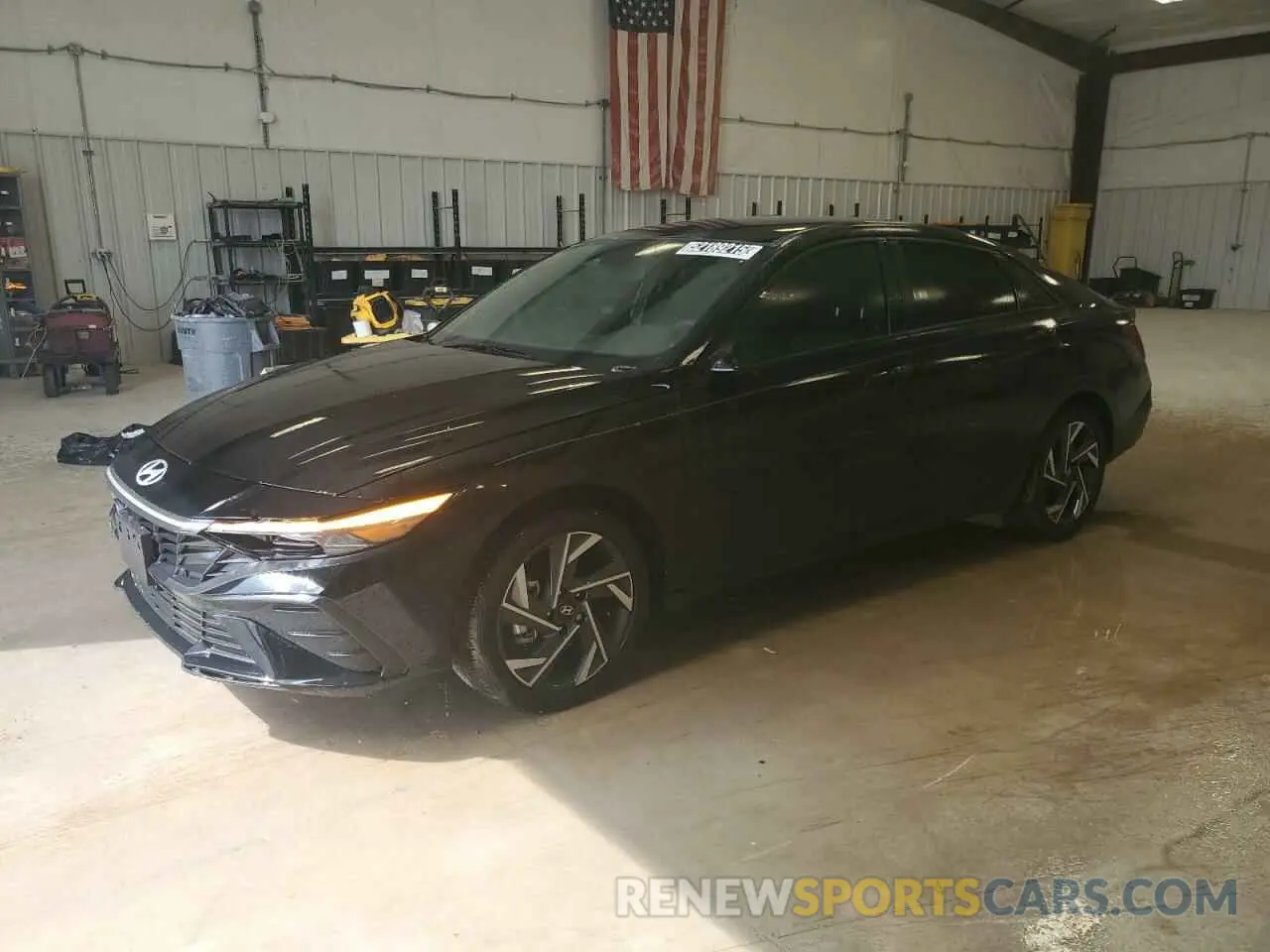 1 fotografías del automóvil dañado KMHLM4DG6SU917564 HYUNDAI ELANTRA 2025