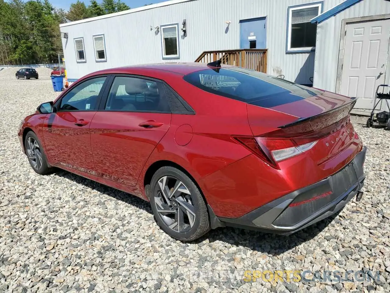 2 fotografías del automóvil dañado KMHLM4DG6SU936471 HYUNDAI ELANTRA 2025