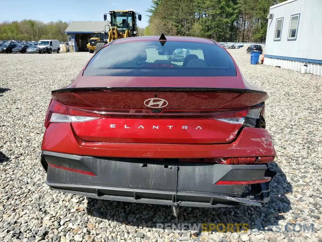 6 fotografías del automóvil dañado KMHLM4DG6SU936471 HYUNDAI ELANTRA 2025