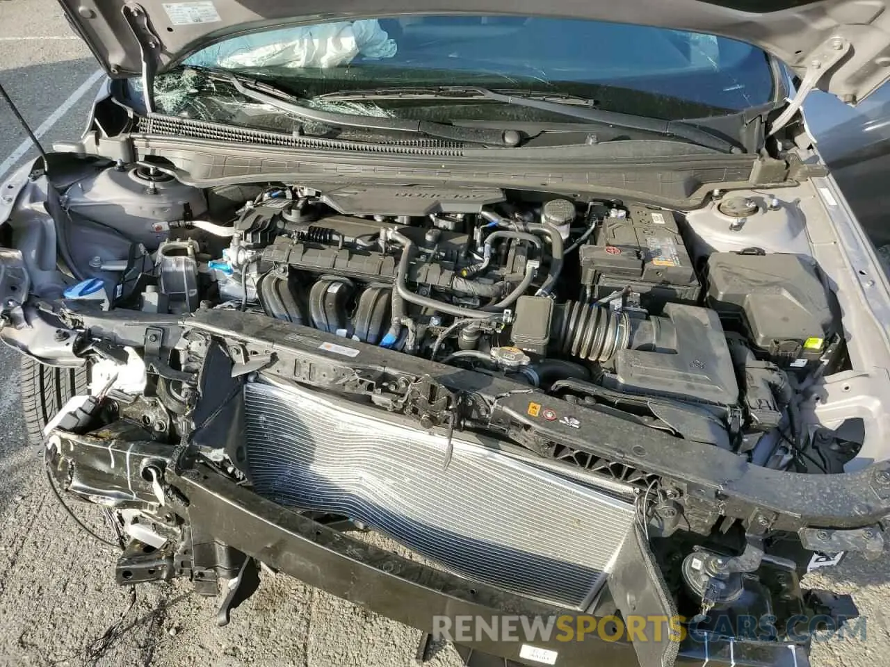 11 fotografías del automóvil dañado KMHLM4DG7SU870187 HYUNDAI ELANTRA 2025