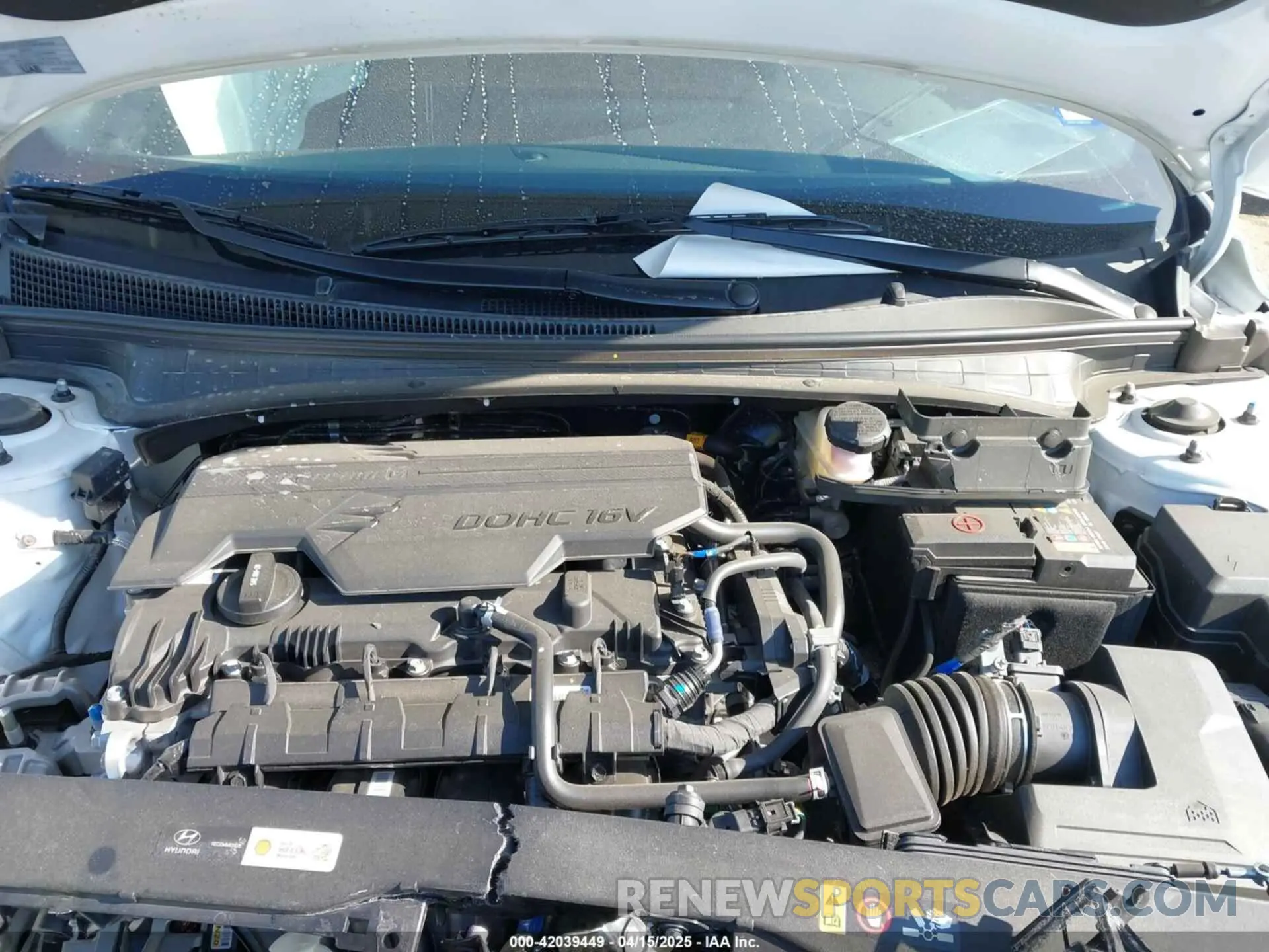 10 fotografías del automóvil dañado KMHLM4DG7SU917671 HYUNDAI ELANTRA 2025
