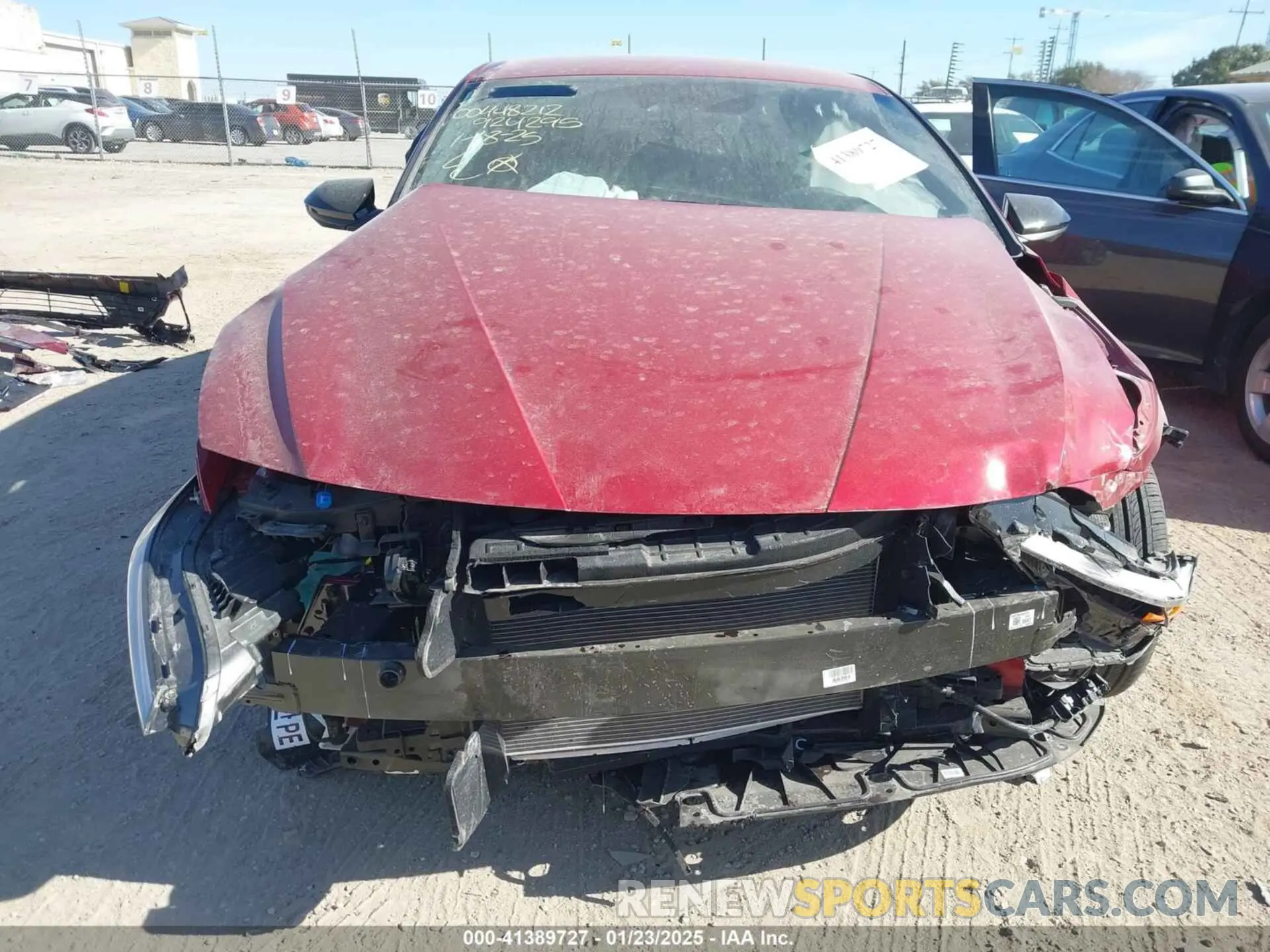 12 fotografías del automóvil dañado KMHLM4DG7SU924295 HYUNDAI ELANTRA 2025