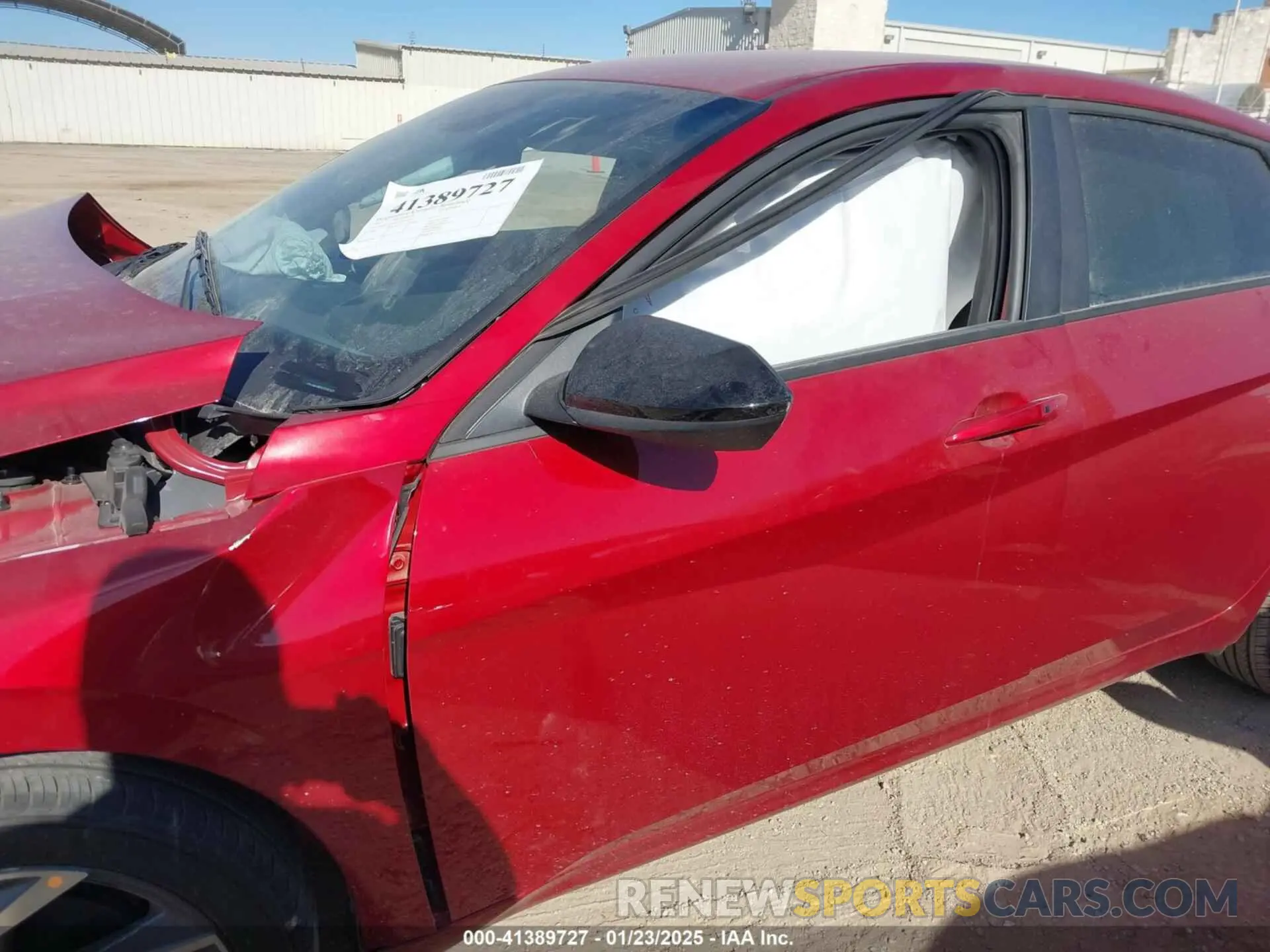 18 fotografías del automóvil dañado KMHLM4DG7SU924295 HYUNDAI ELANTRA 2025