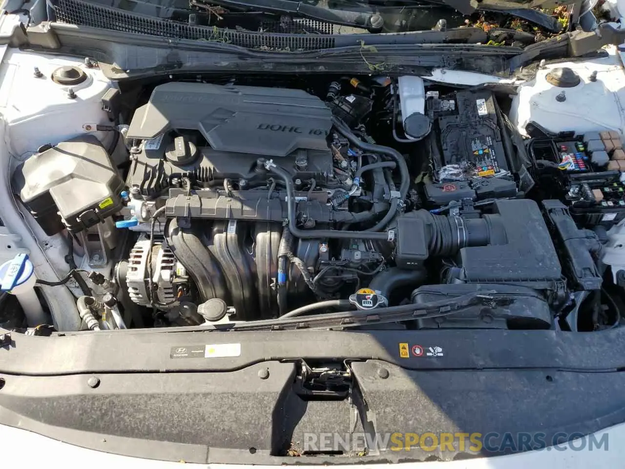 11 fotografías del automóvil dañado KMHLM4DG8SU880114 HYUNDAI ELANTRA 2025
