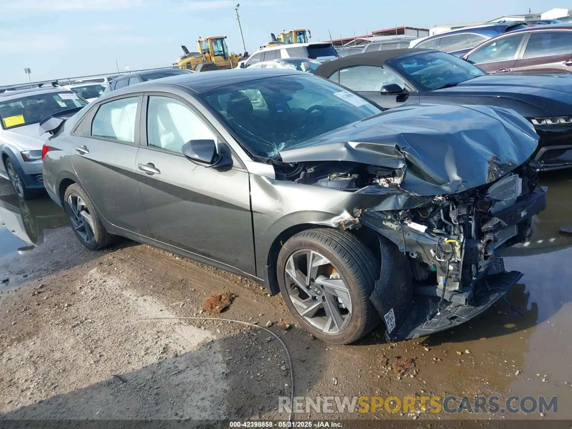 1 fotografías del automóvil dañado KMHLM4DG8SU882039 HYUNDAI ELANTRA 2025