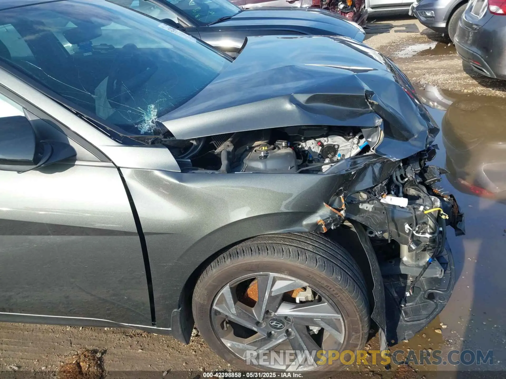 19 fotografías del automóvil dañado KMHLM4DG8SU882039 HYUNDAI ELANTRA 2025